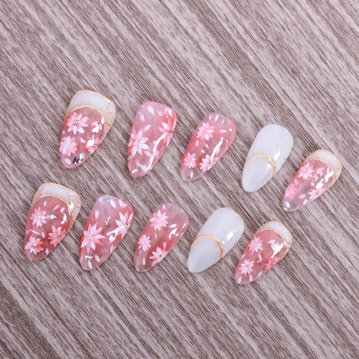 Sakura Serenity Press On Nail