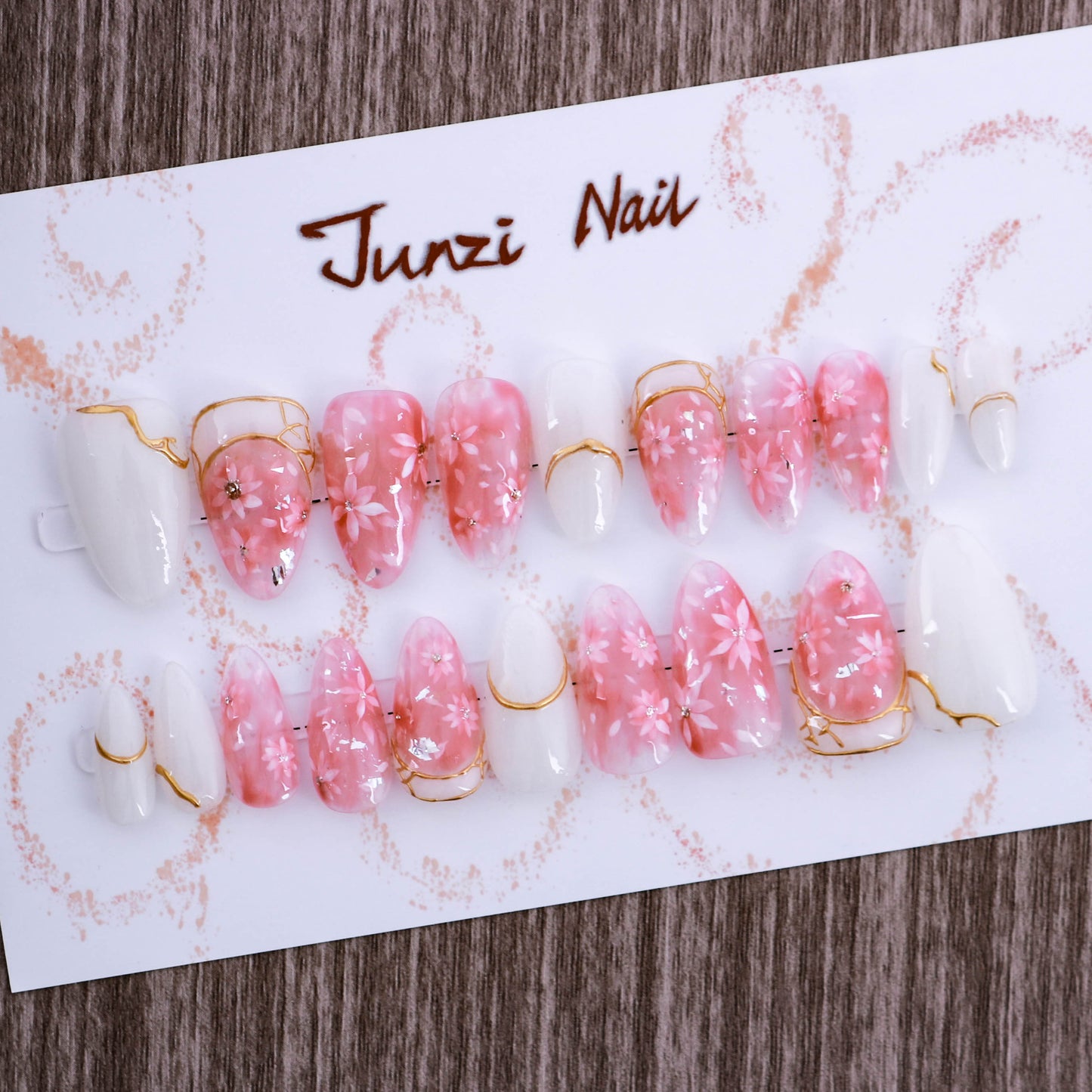 Sakura Serenity Press On Nail