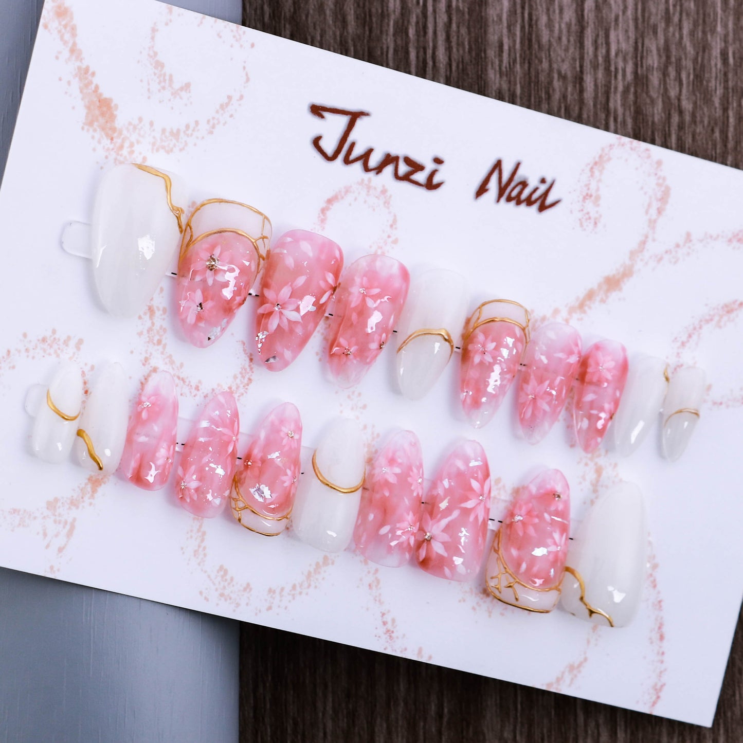 Sakura Serenity Press On Nail