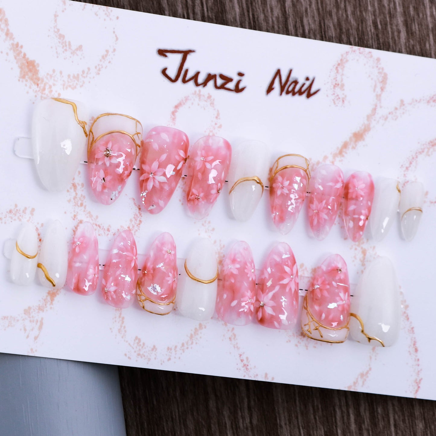Sakura Serenity Press On Nail
