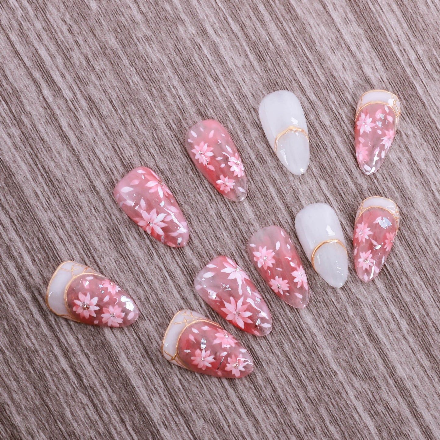 Sakura Serenity Press On Nail