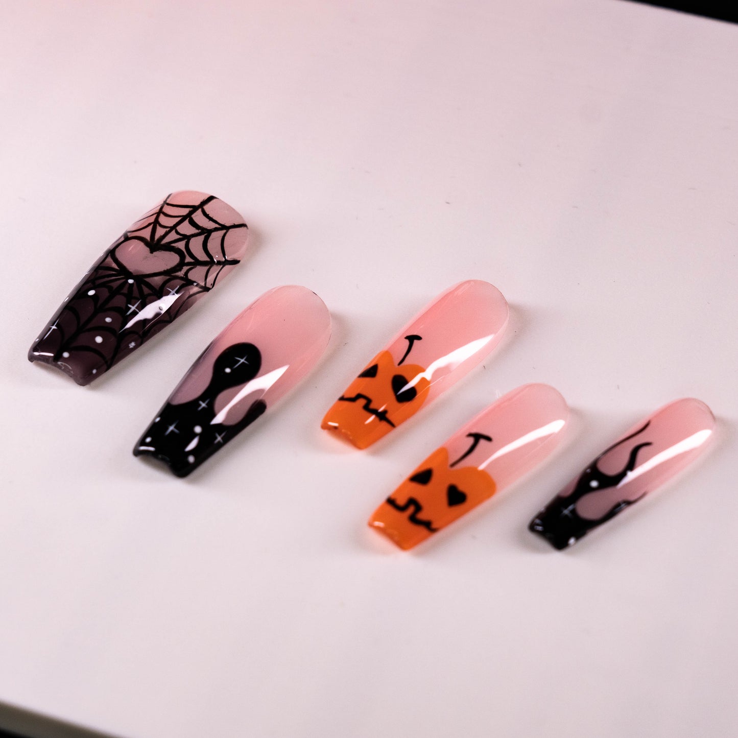 Spooky Elegance Halloween Press On Nail