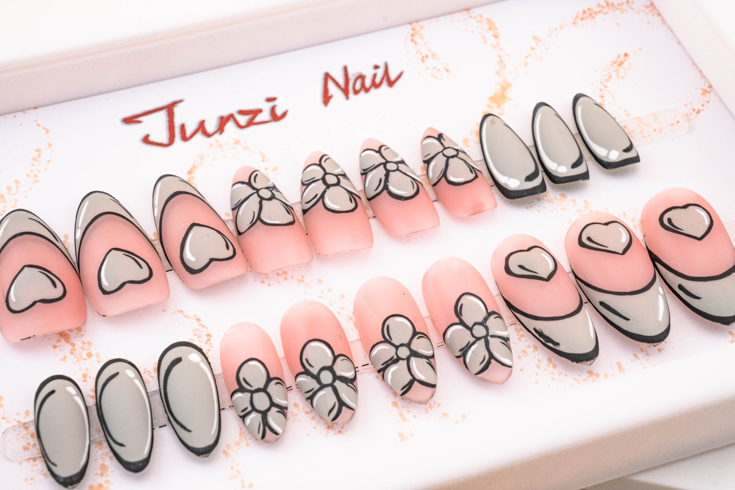 Petal Elegance Press On Nail
