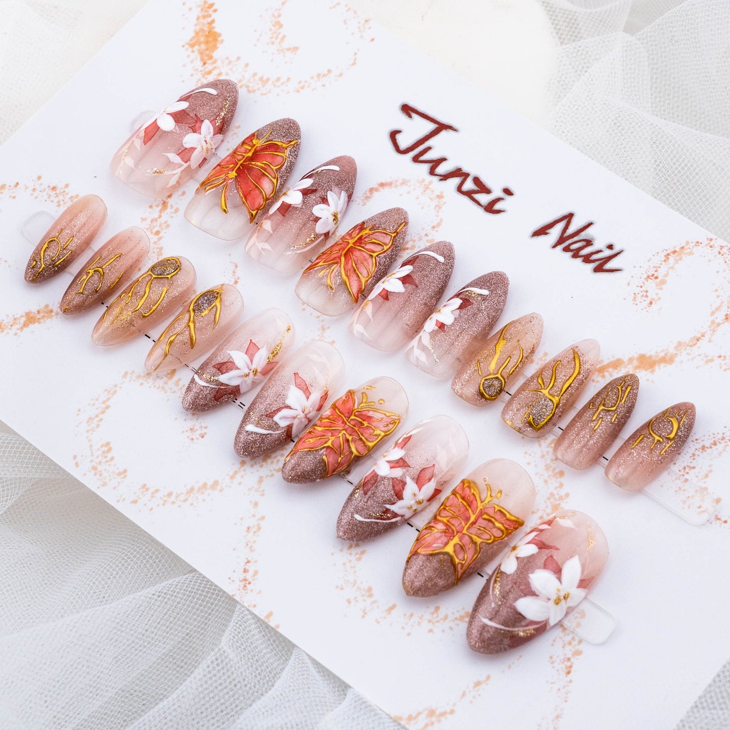 Enchanted Bloom Gala Press On Nail