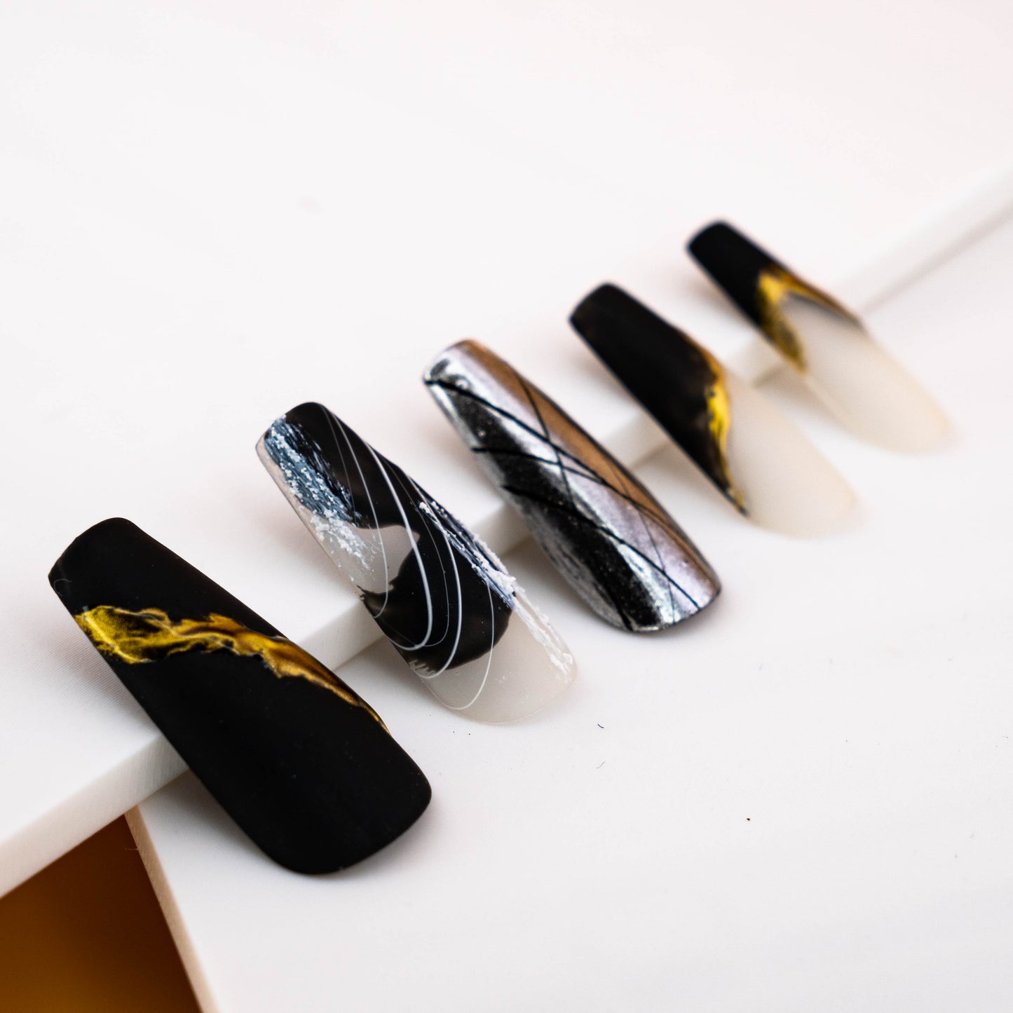 Abstract Elegance Press On Nail