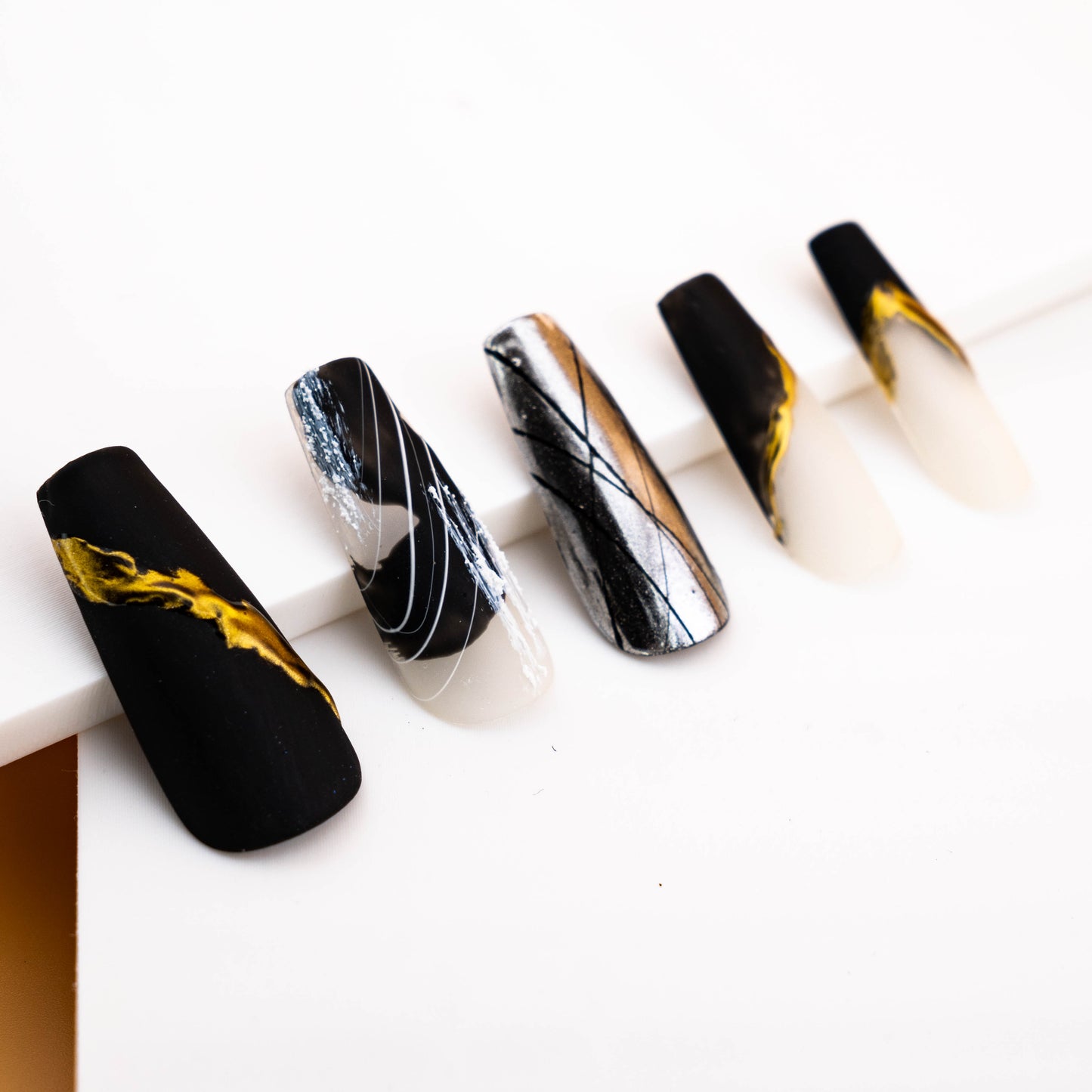 Abstract Elegance Press On Nail
