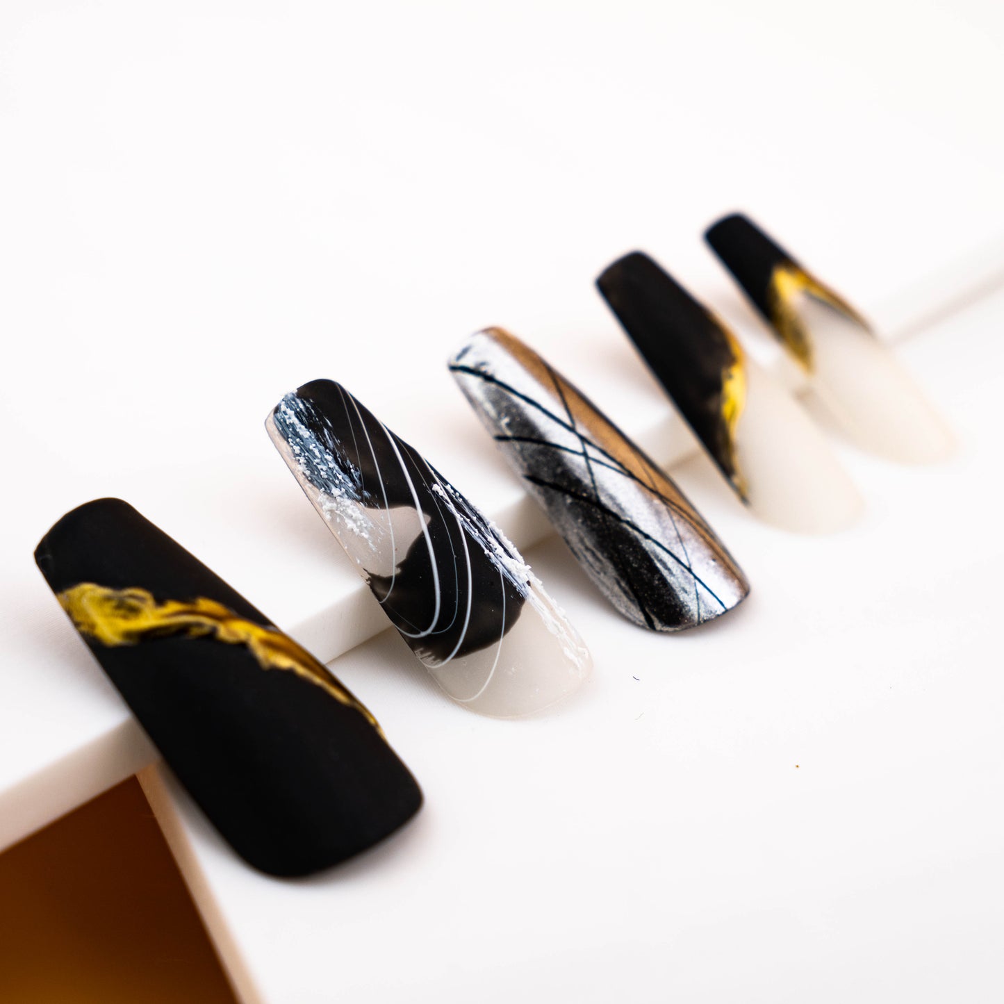 Abstract Elegance Press On Nail