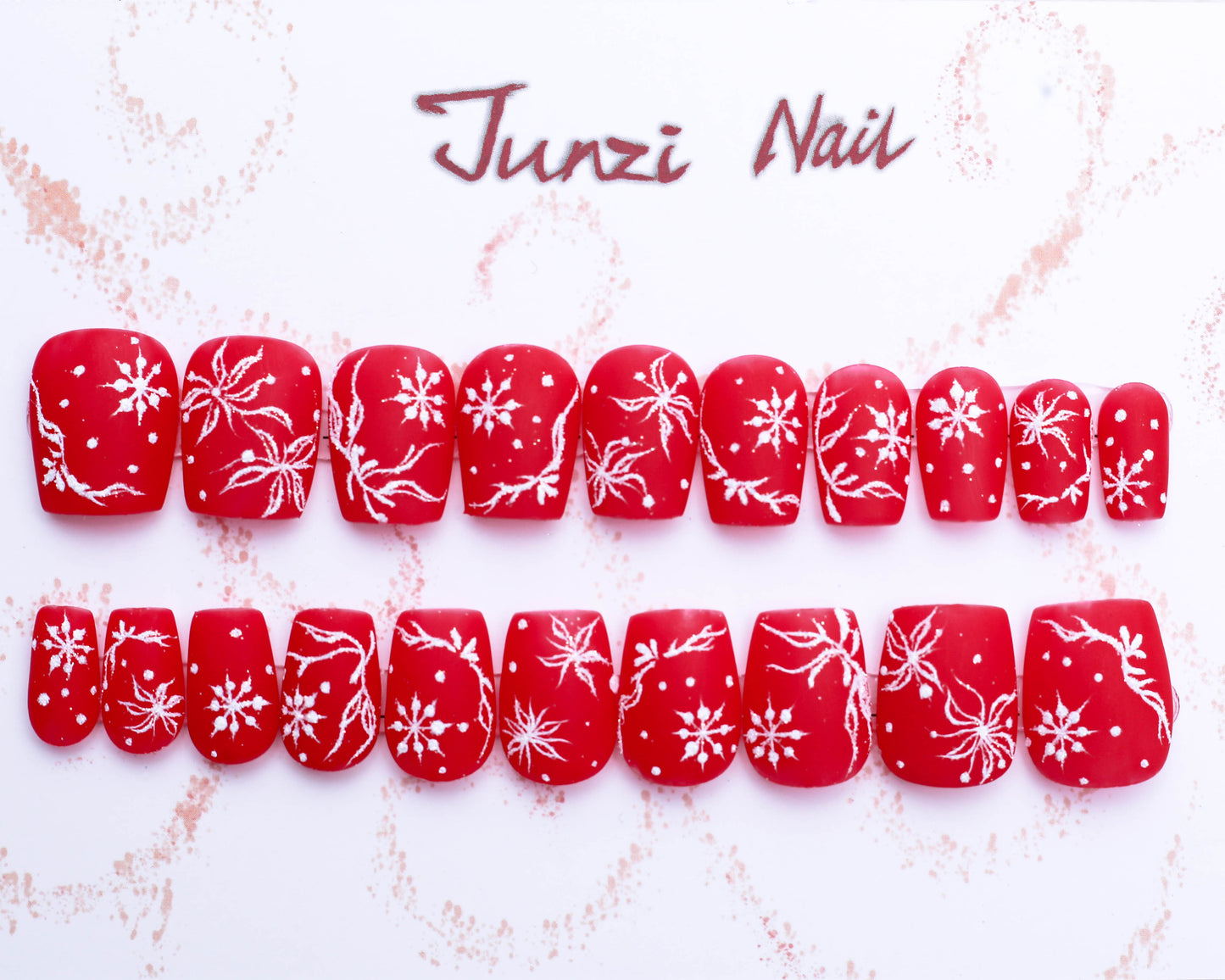 Holiday Sparkle Press On Nail