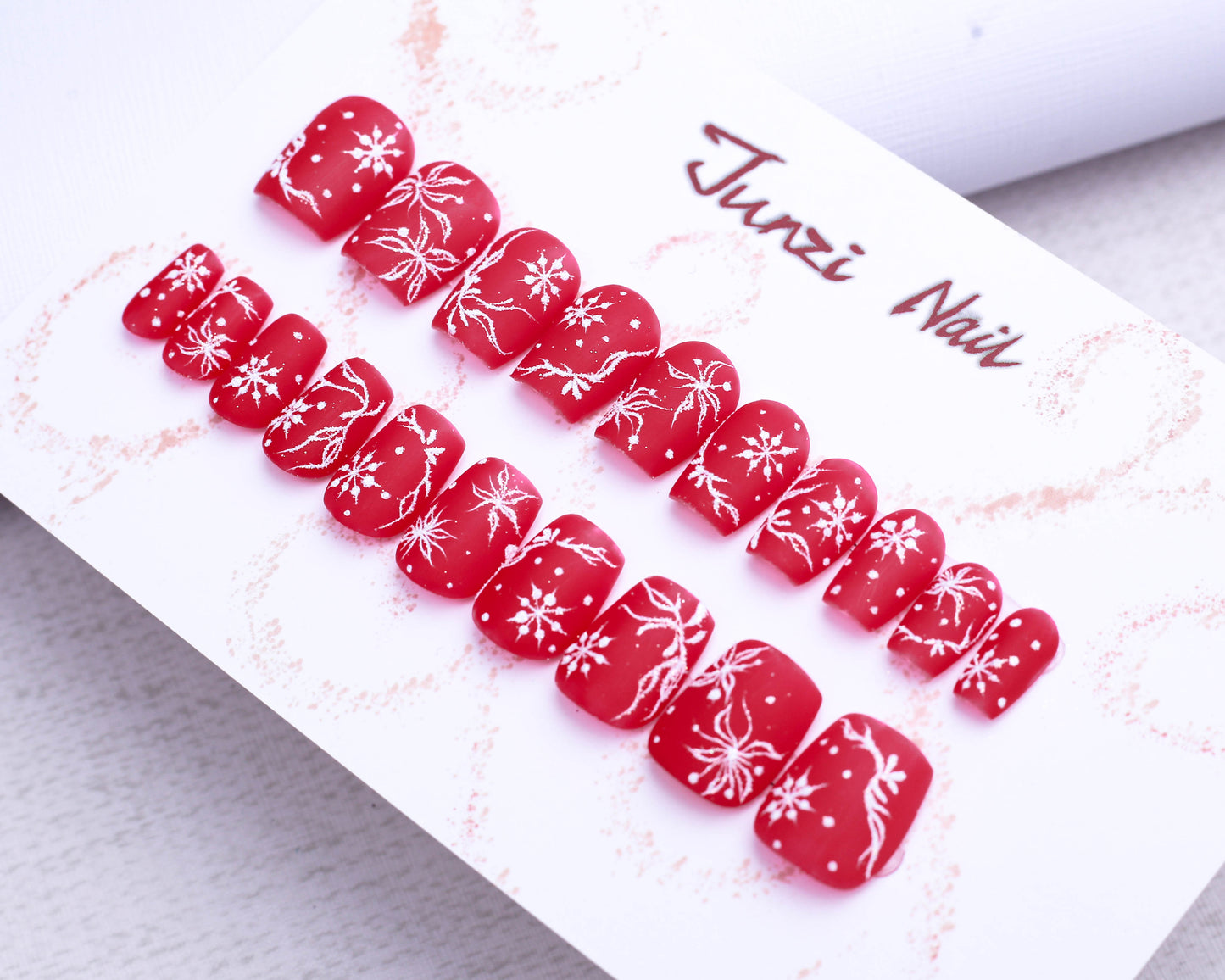 Holiday Sparkle Press On Nail