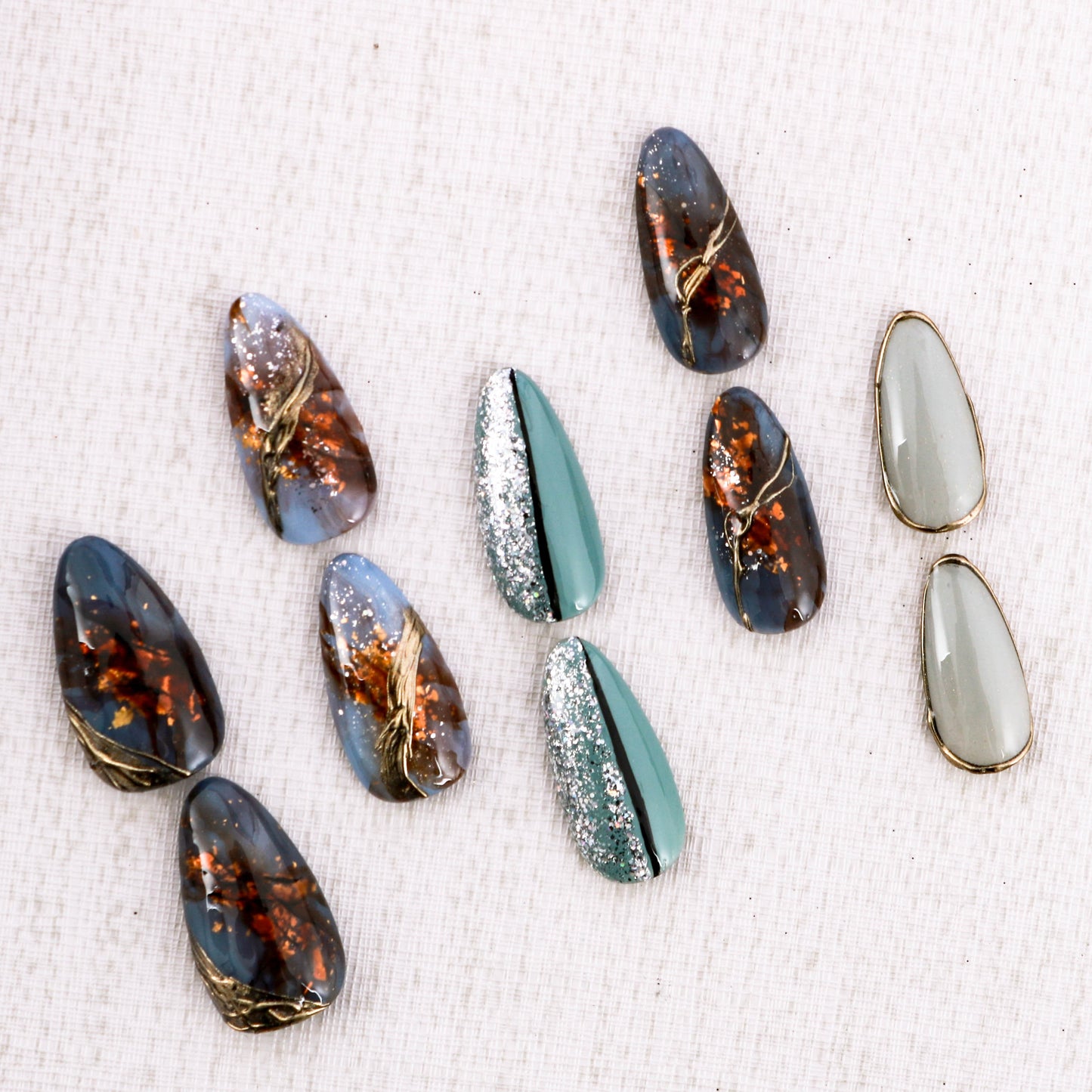 Earthen Grace Press On Nails