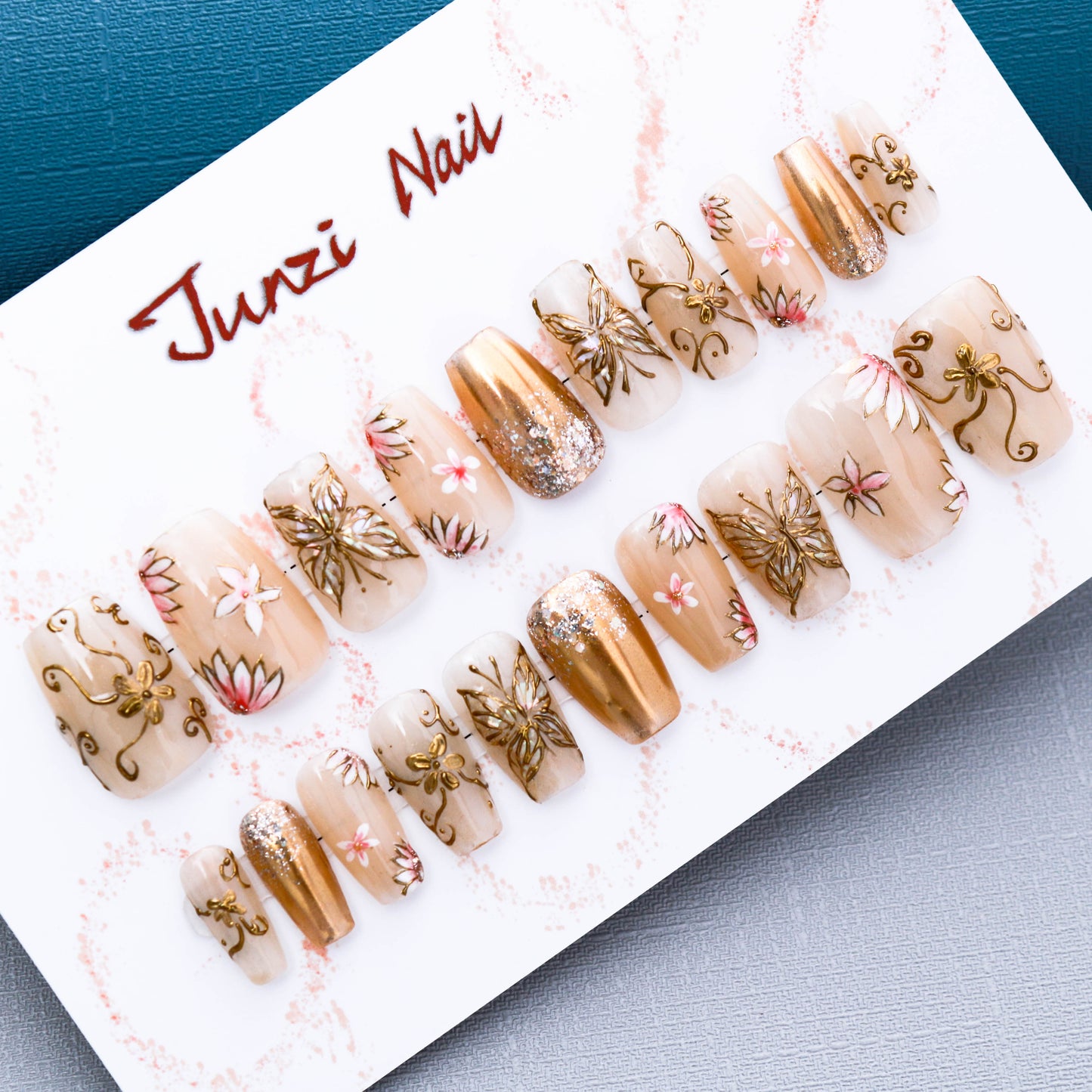 Butterfly Blossom Gala Press On Nail