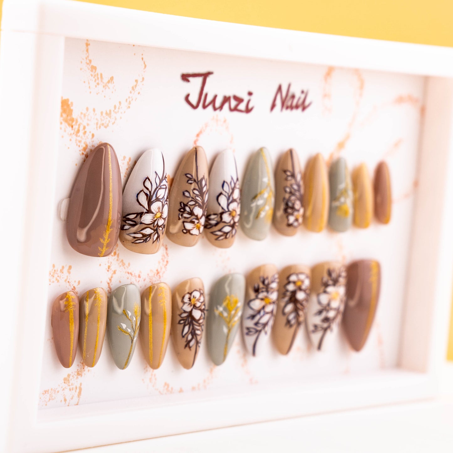 Blossom Elegance Press on Nail