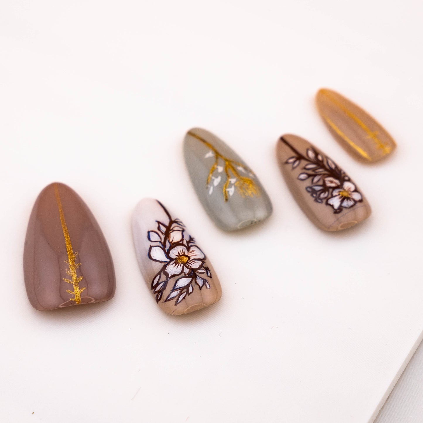 Blossom Elegance Press on Nail