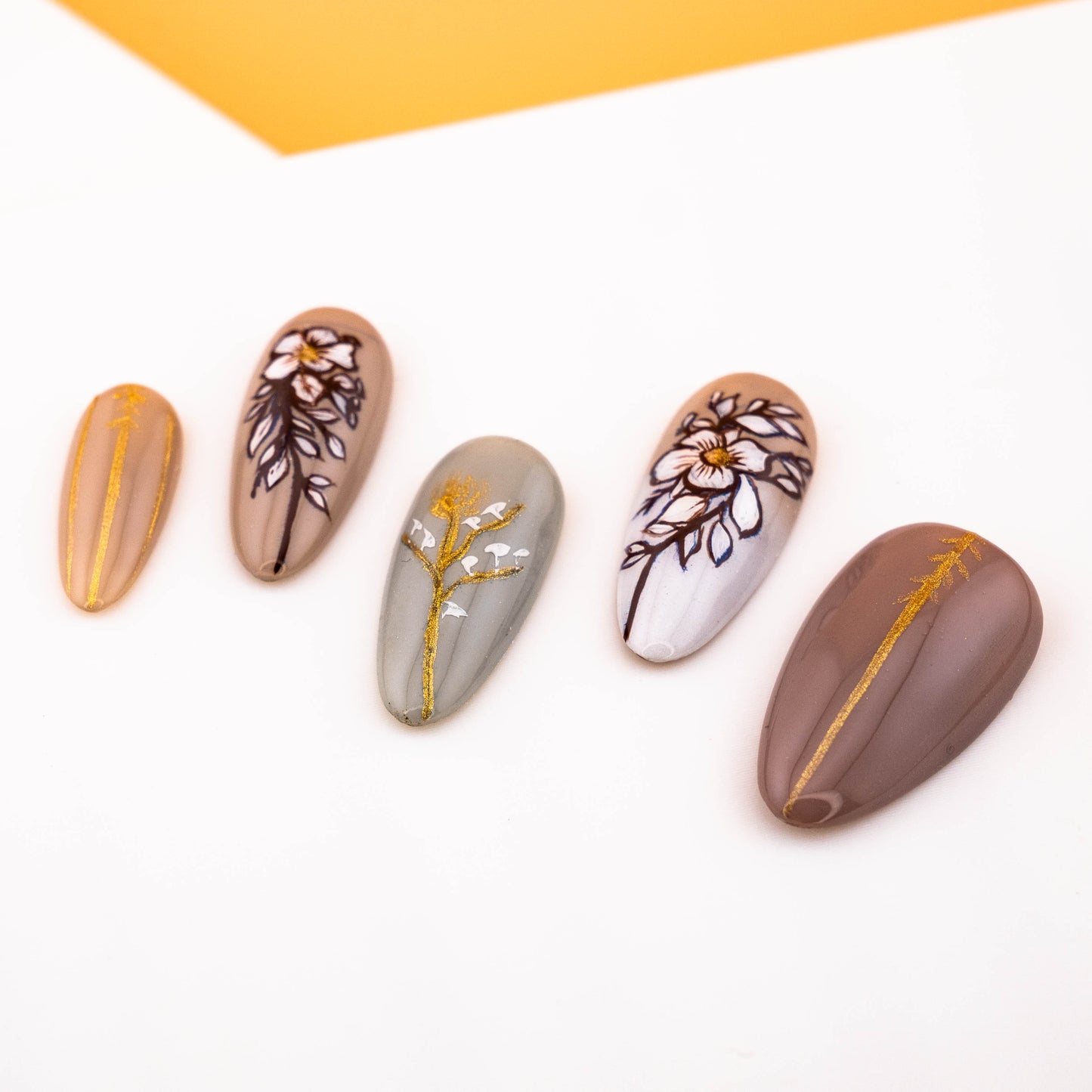Blossom Elegance Press on Nail
