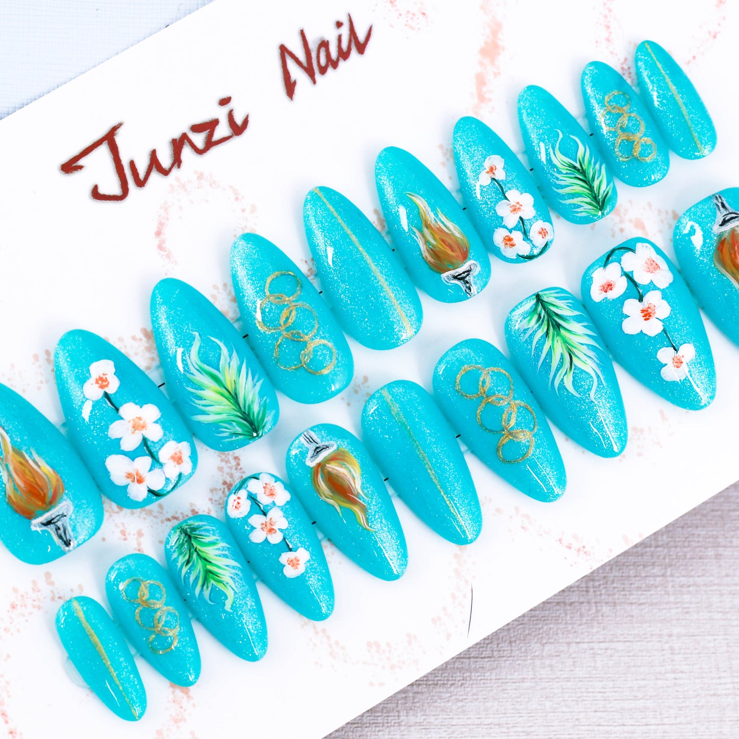 Olympic Elegance Press On Nail