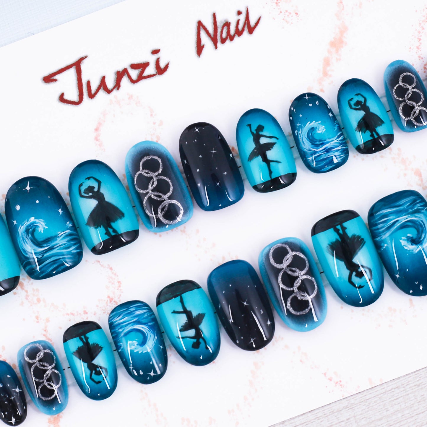 Ethereal Dance Symphony Press On Nail