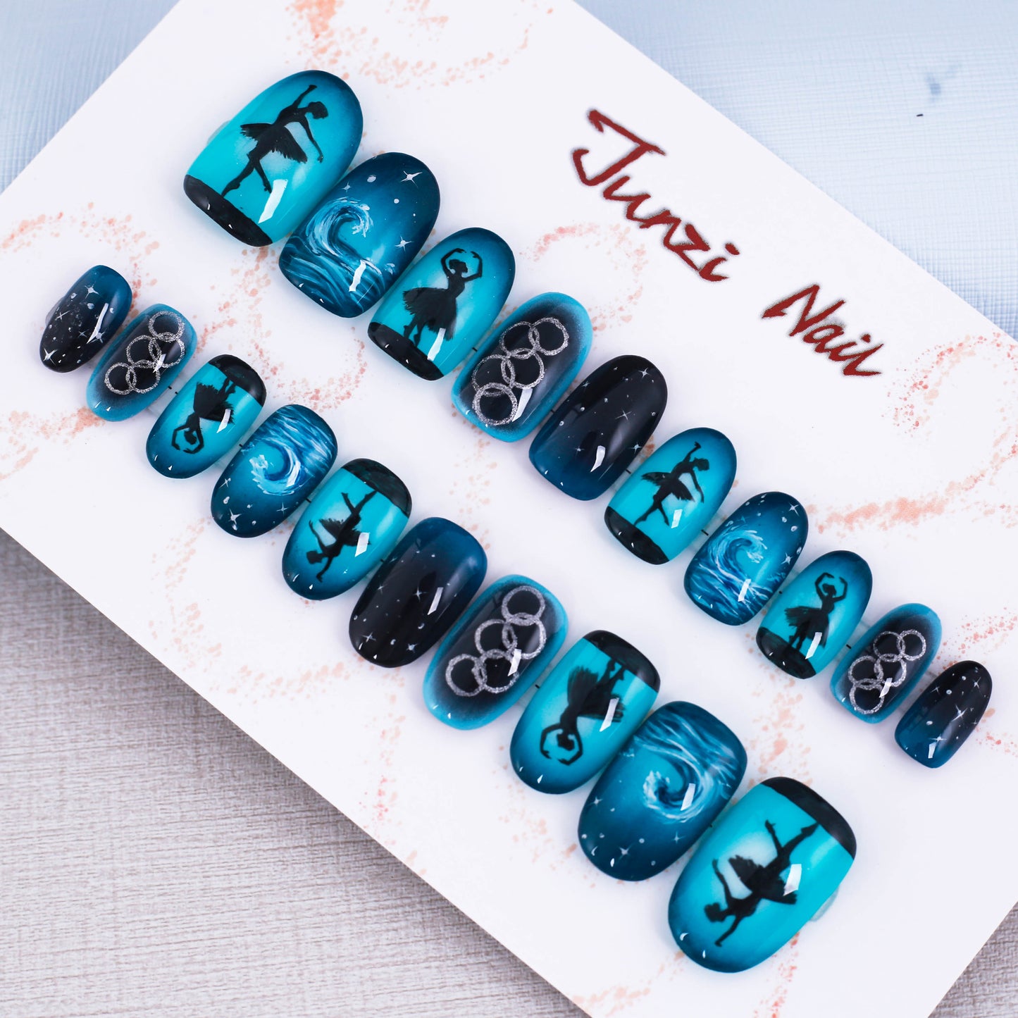 Ethereal Dance Symphony Press On Nail