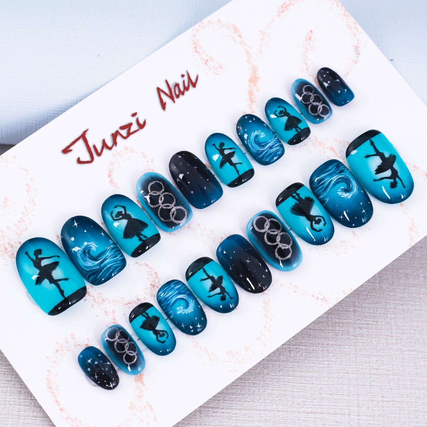 Ethereal Dance Symphony Press On Nail