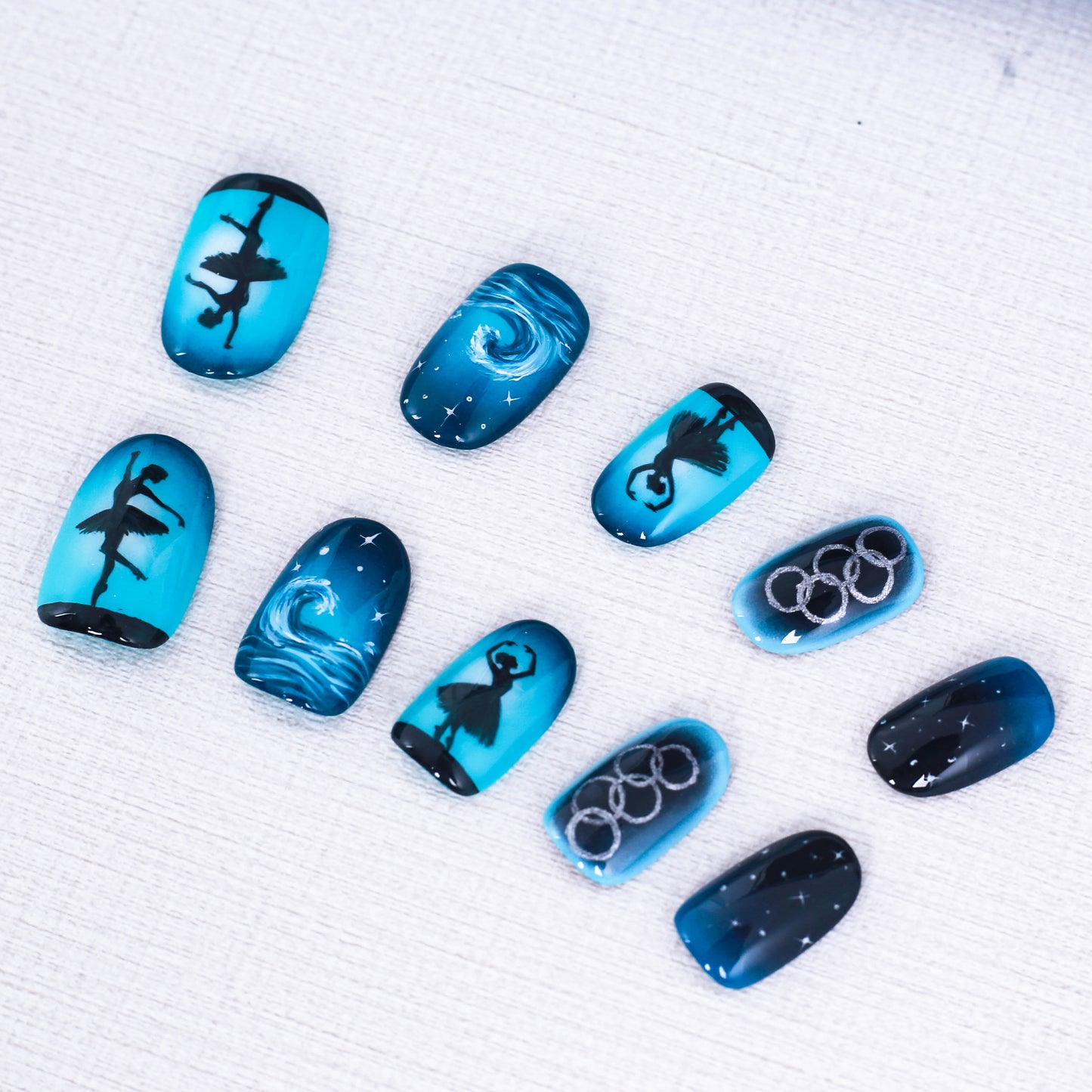 Ethereal Dance Symphony Press On Nail