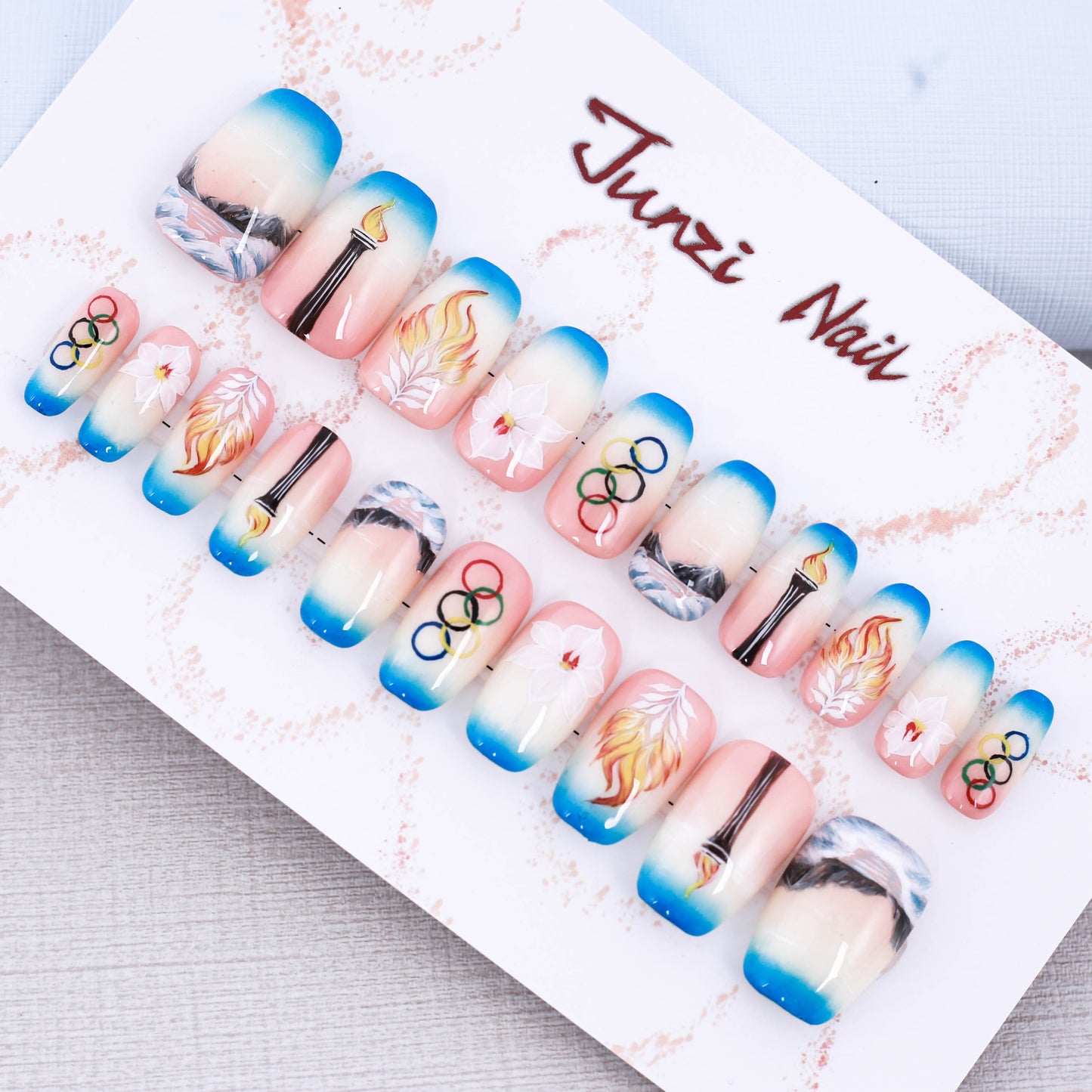 Olympic Dreams Harmony Press on Nail