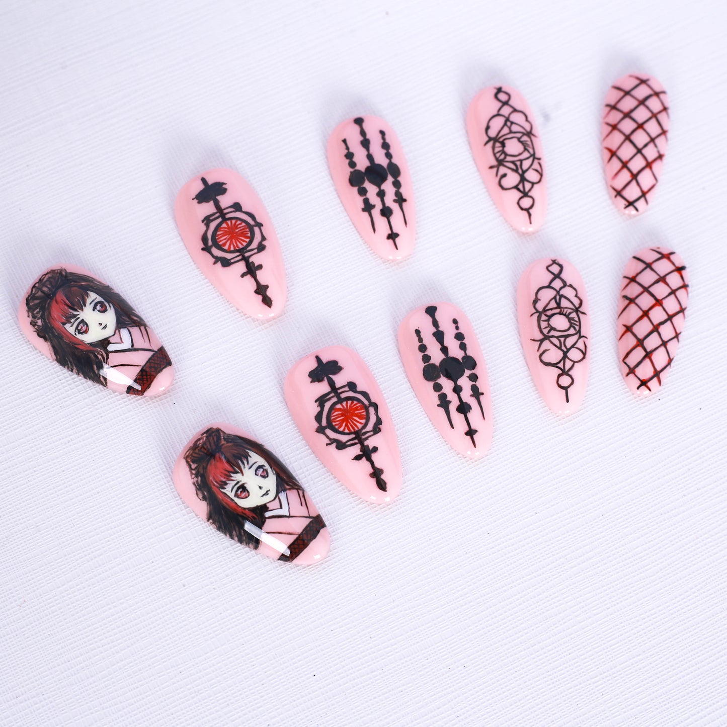 Nezuko's Grace Press On Nail