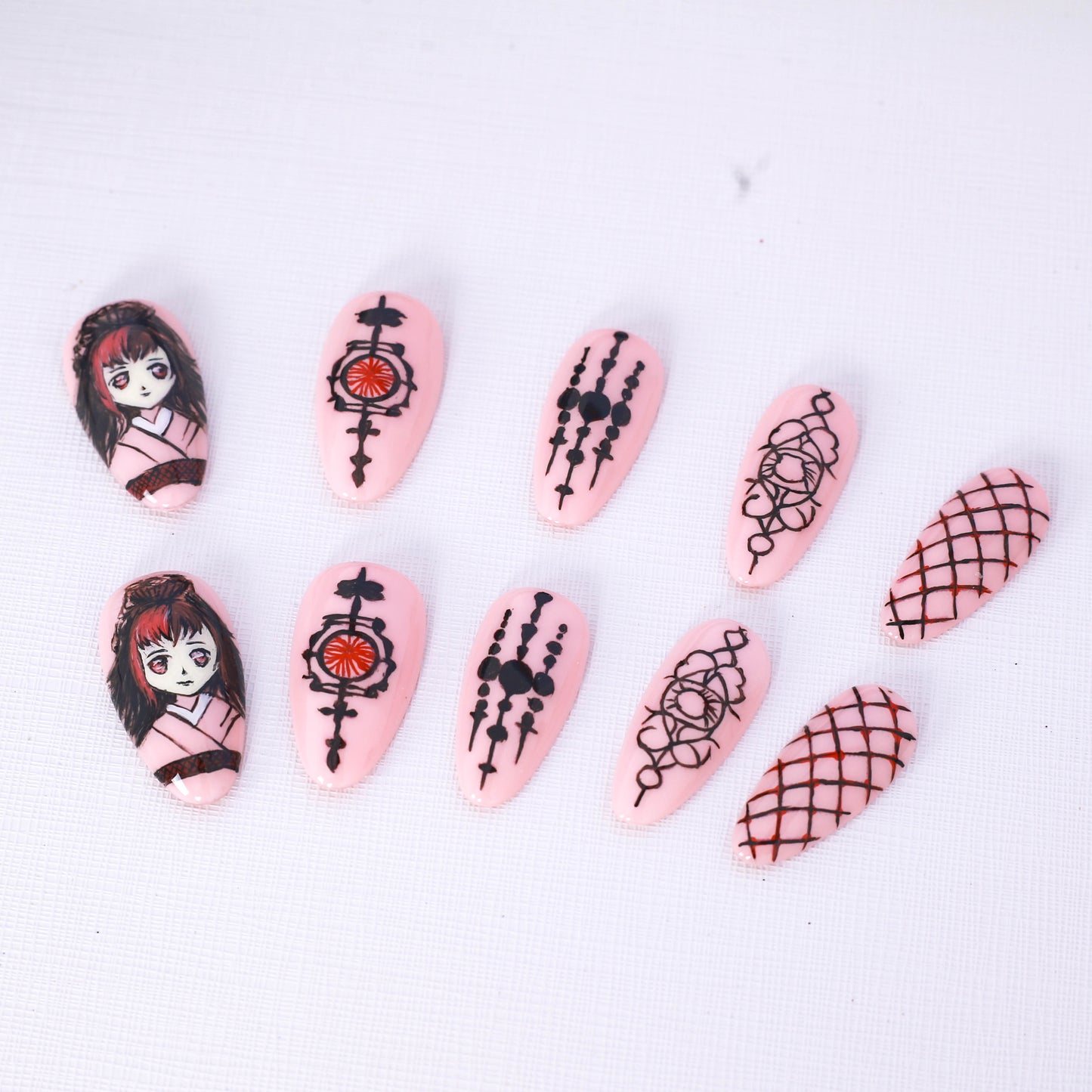 Nezuko's Grace Press On Nail