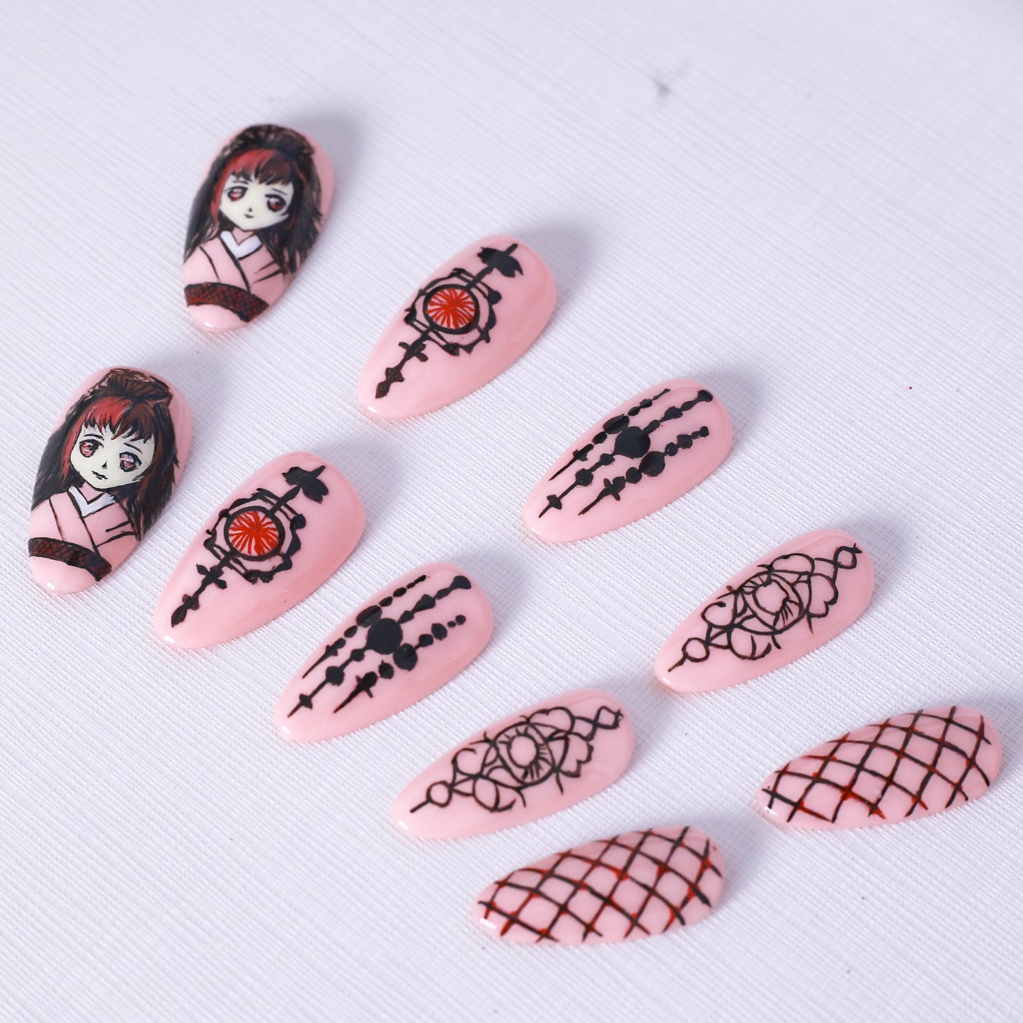 Nezuko's Grace Press On Nail