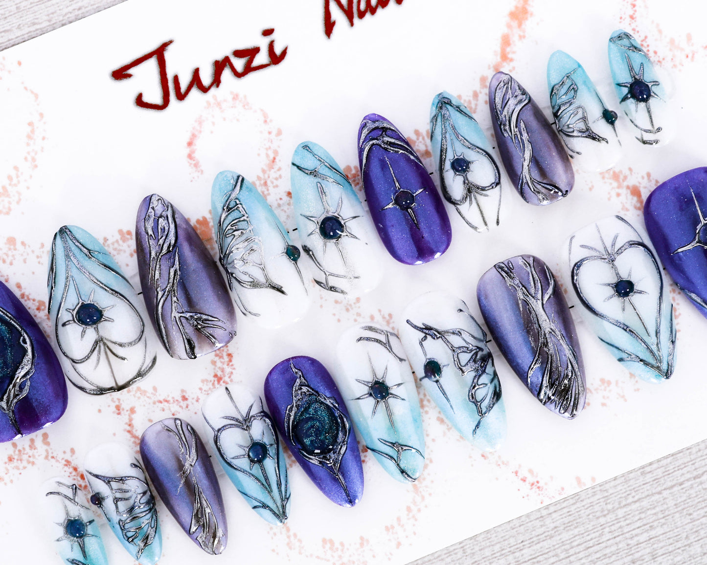 Mystic Enchantment Chrome Press On Nail