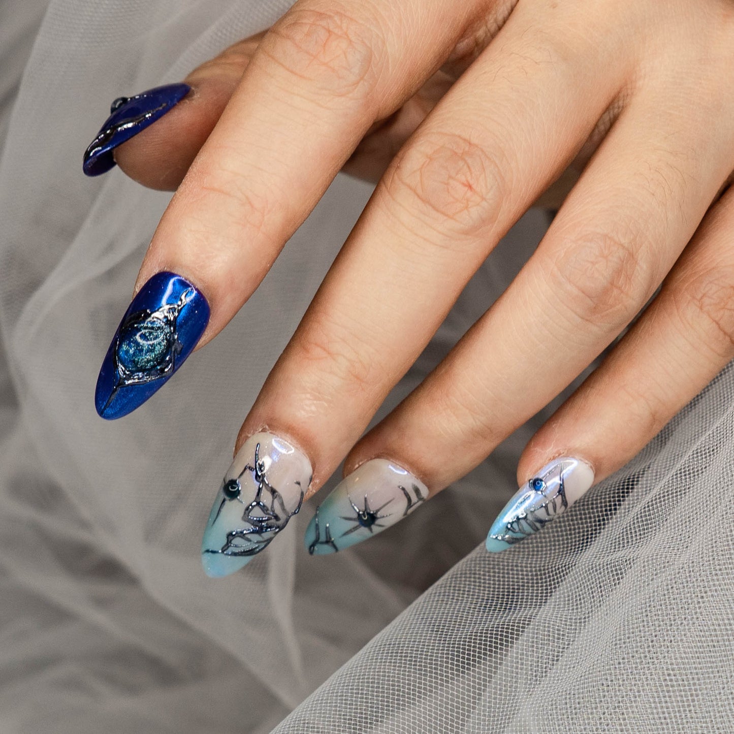 Mystic Enchantment Chrome Press On Nail