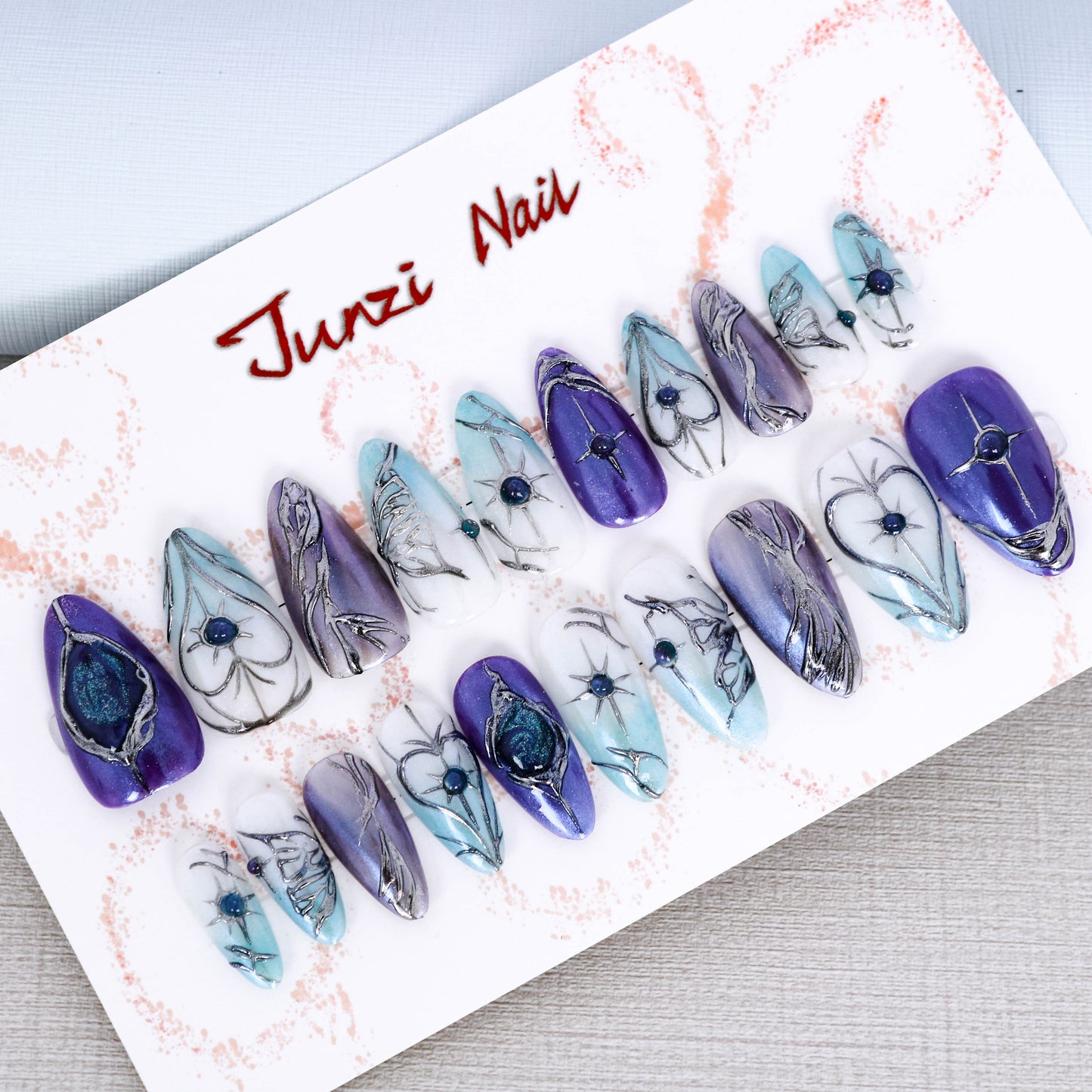 Mystic Enchantment Chrome Press On Nail
