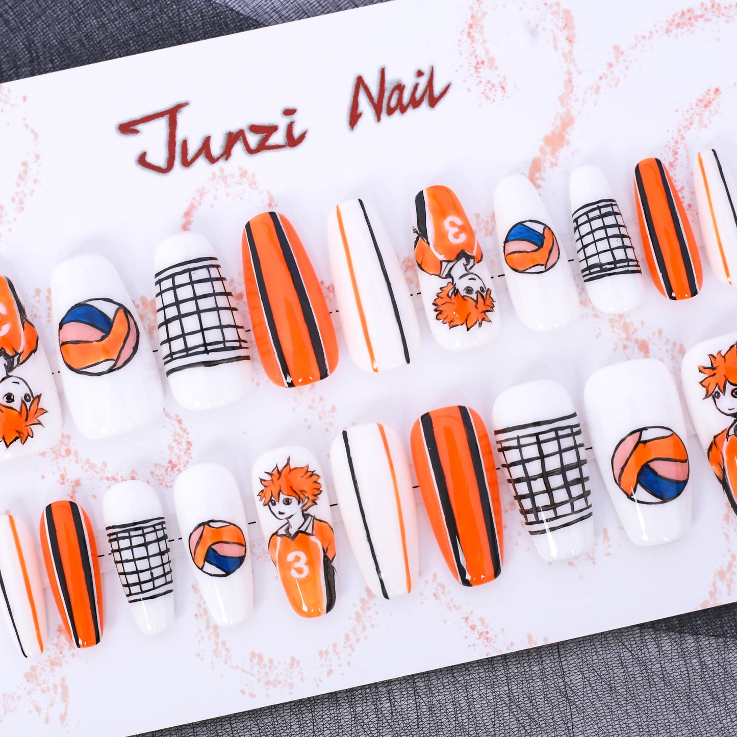 Hinata's Game Press On Nail