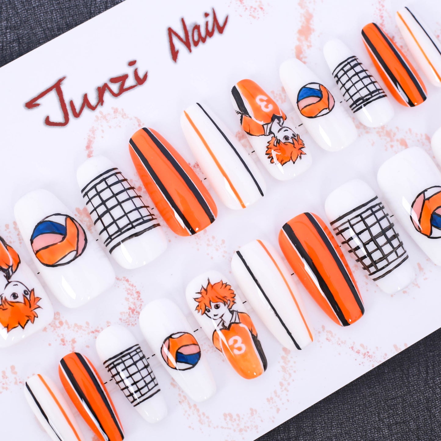 Hinata's Game Press On Nail