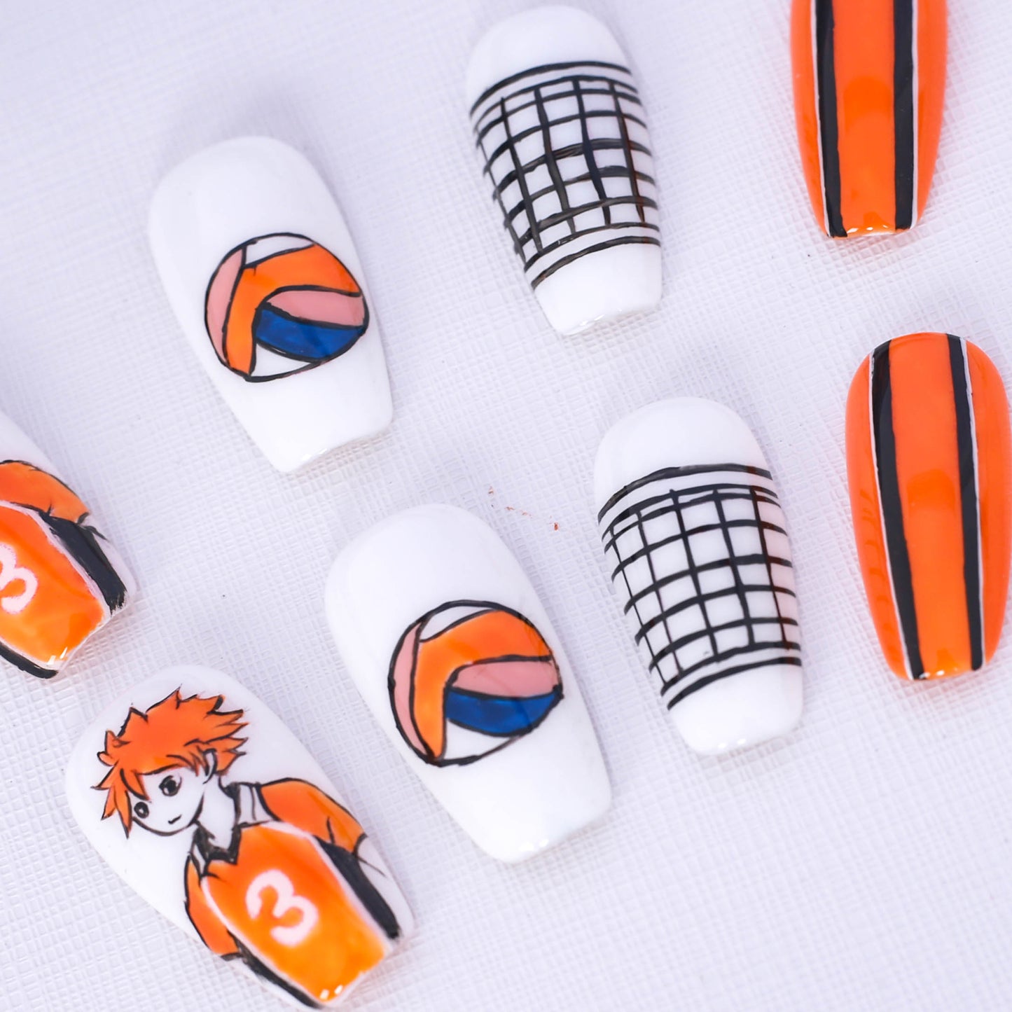 Hinata's Game Press On Nail