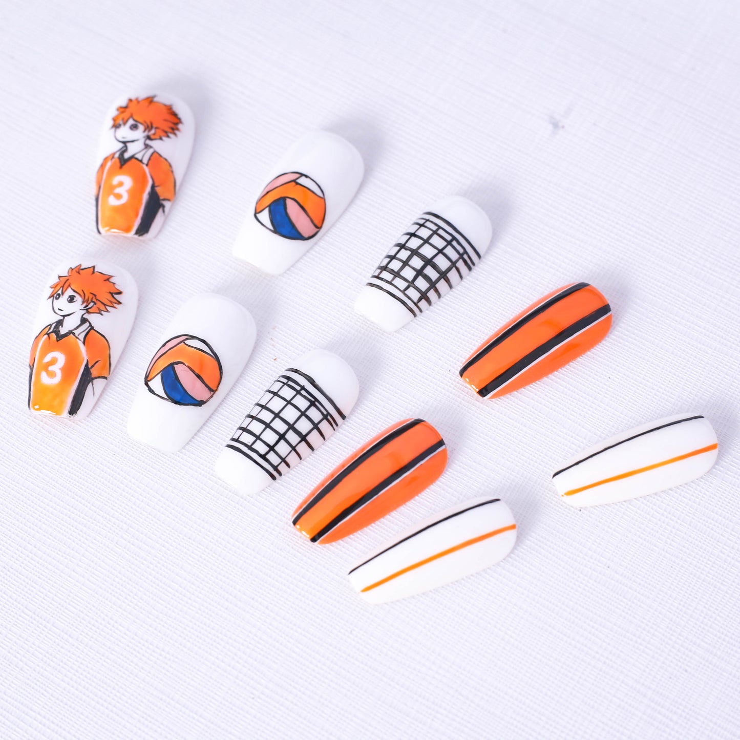 Hinata's Game Press On Nail