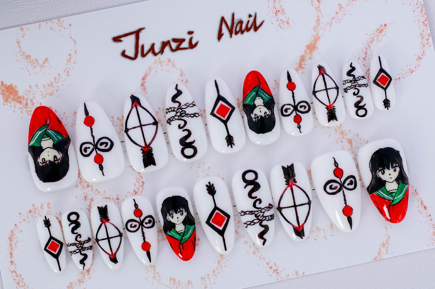 Anime Archer's Charm Press On Nail