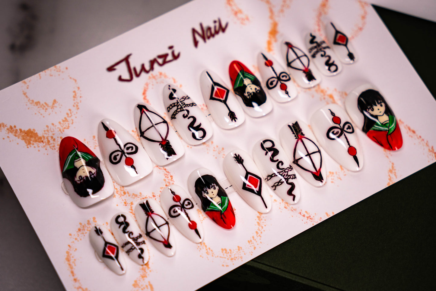 Anime Archer's Charm Press On Nail