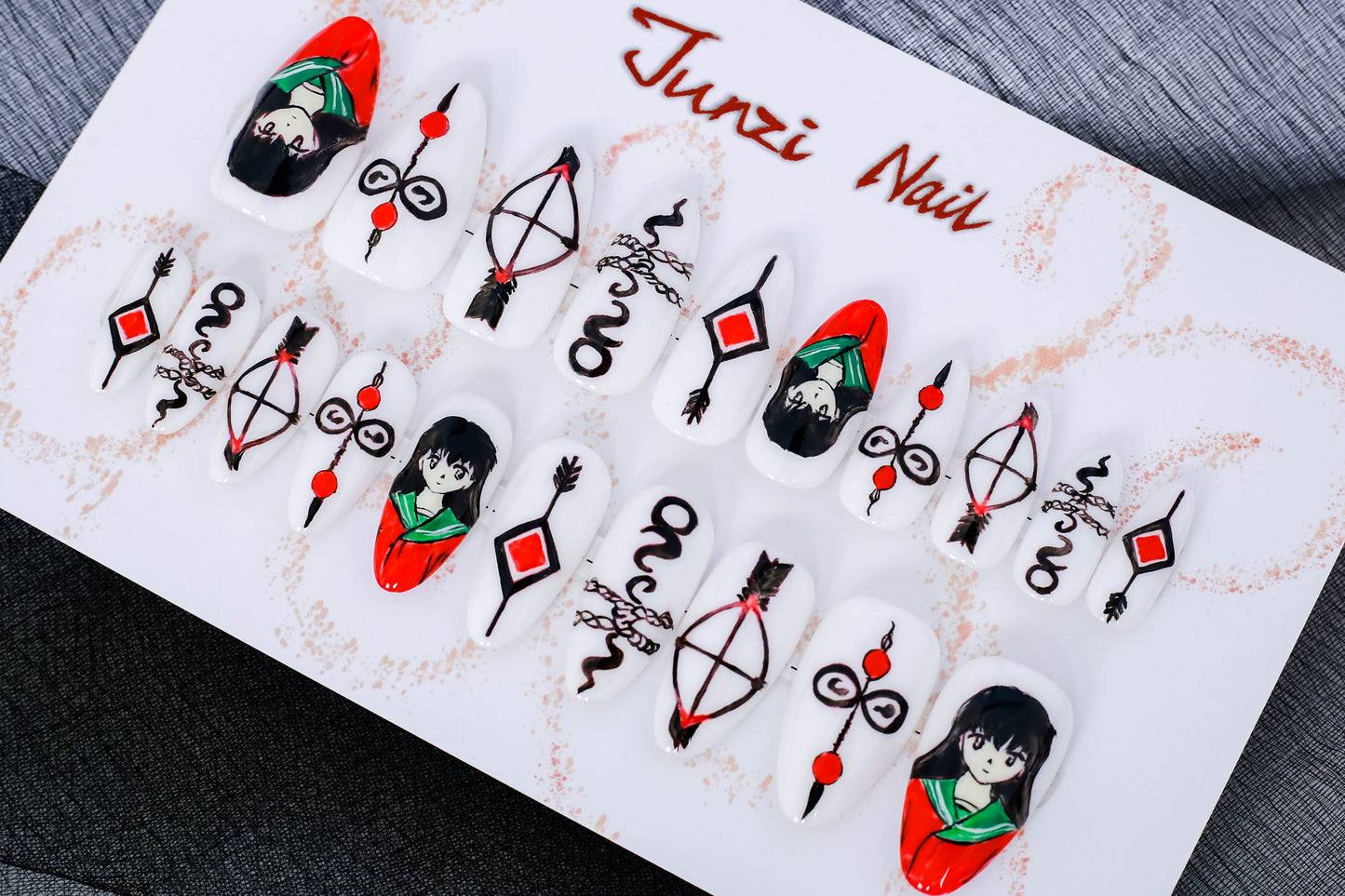Anime Archer's Charm Press On Nail