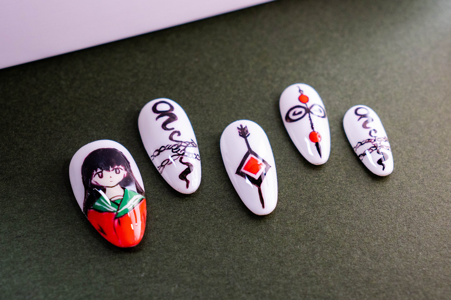 Anime Archer's Charm Press On Nail
