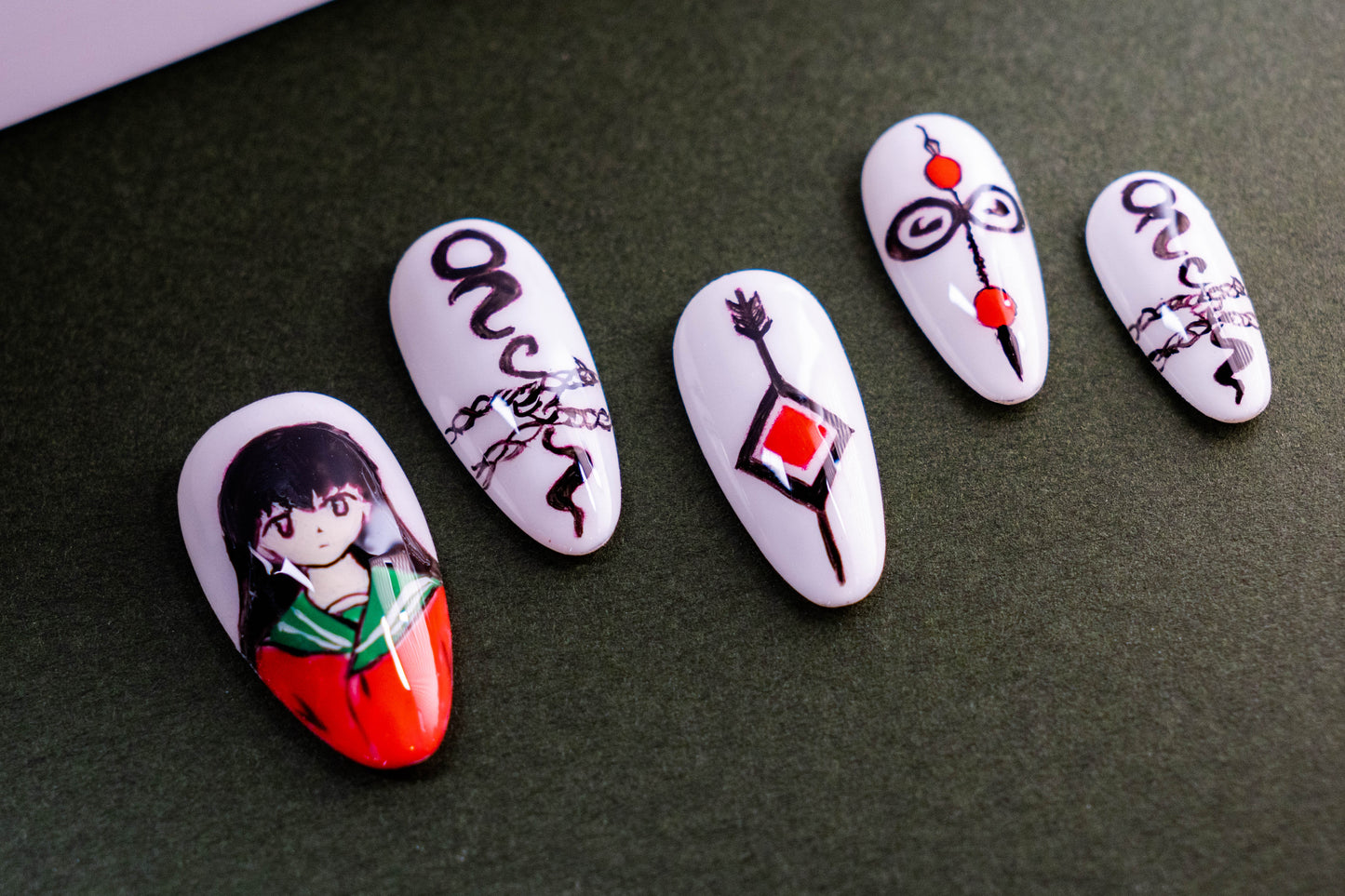 Anime Archer's Charm Press On Nail