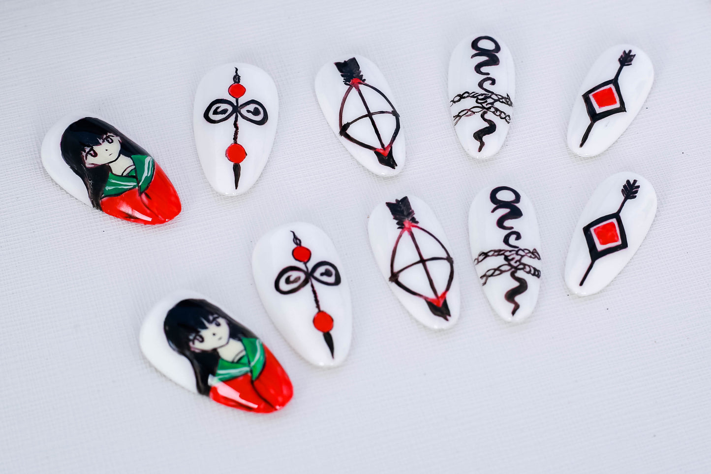 Anime Archer's Charm Press On Nail