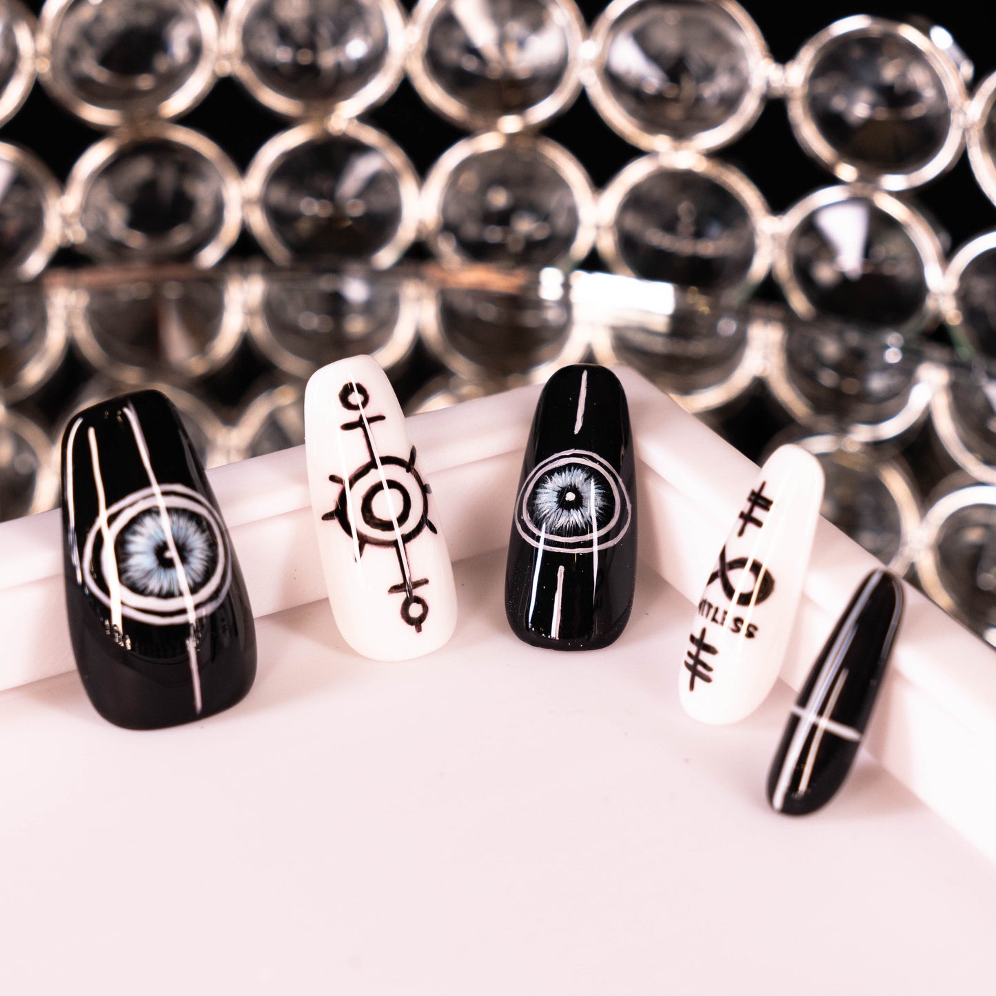 Limitless Geometric Vision Press on Nail