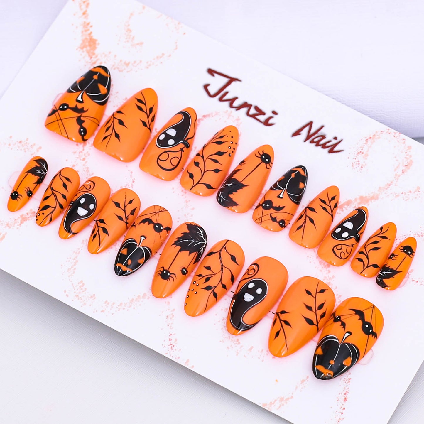 Spooky Glow Press On Nail