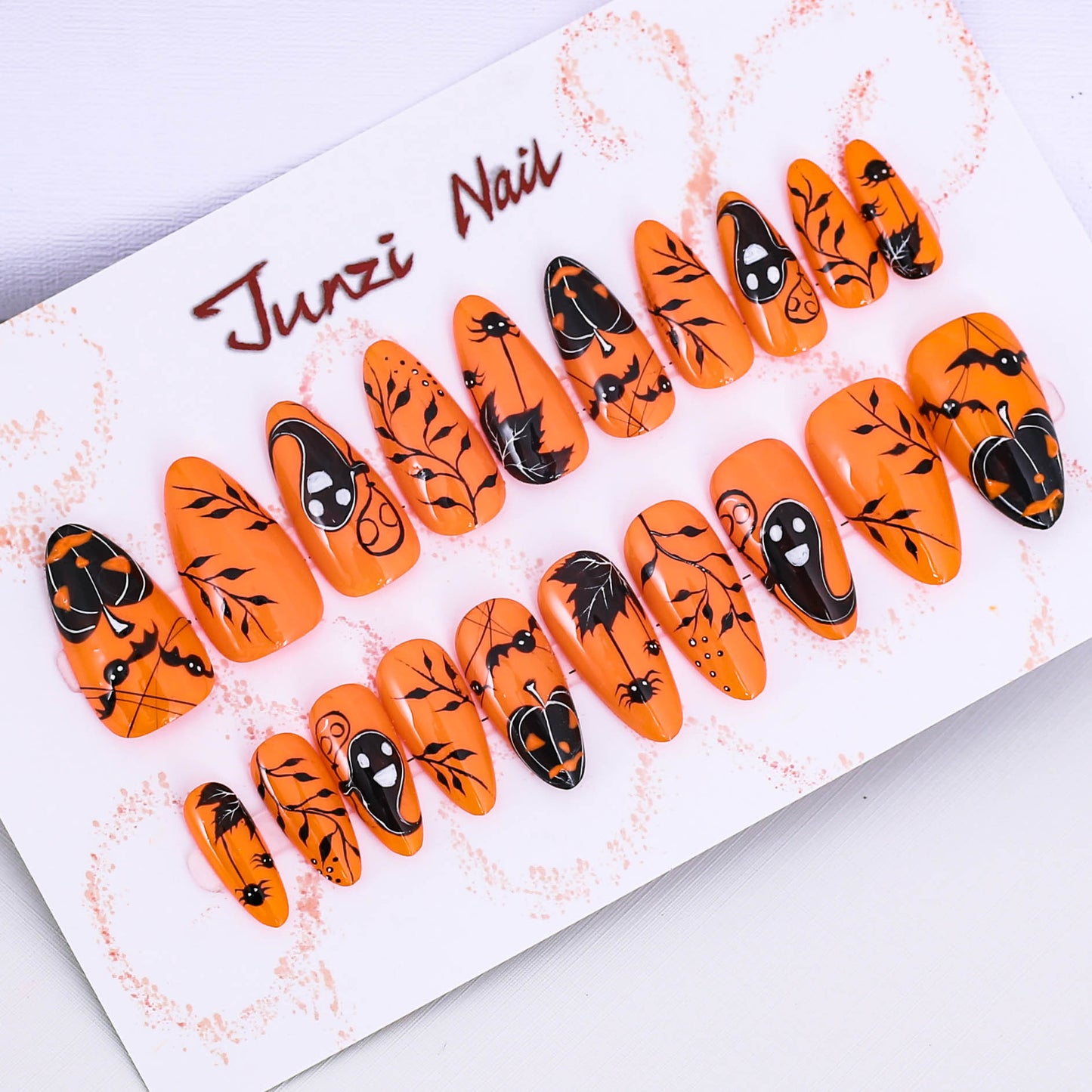 Spooky Glow Press On Nail