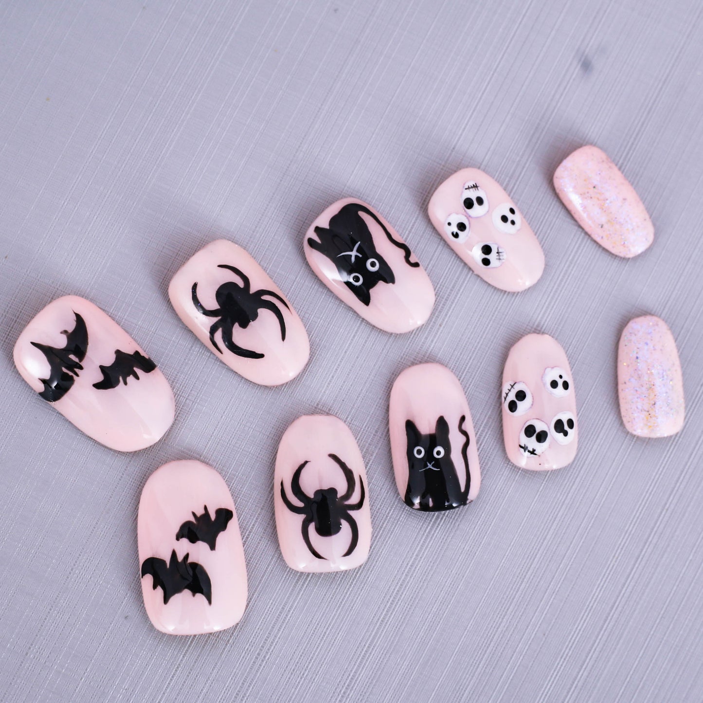 Kawaii Spooktacular Press On Nail