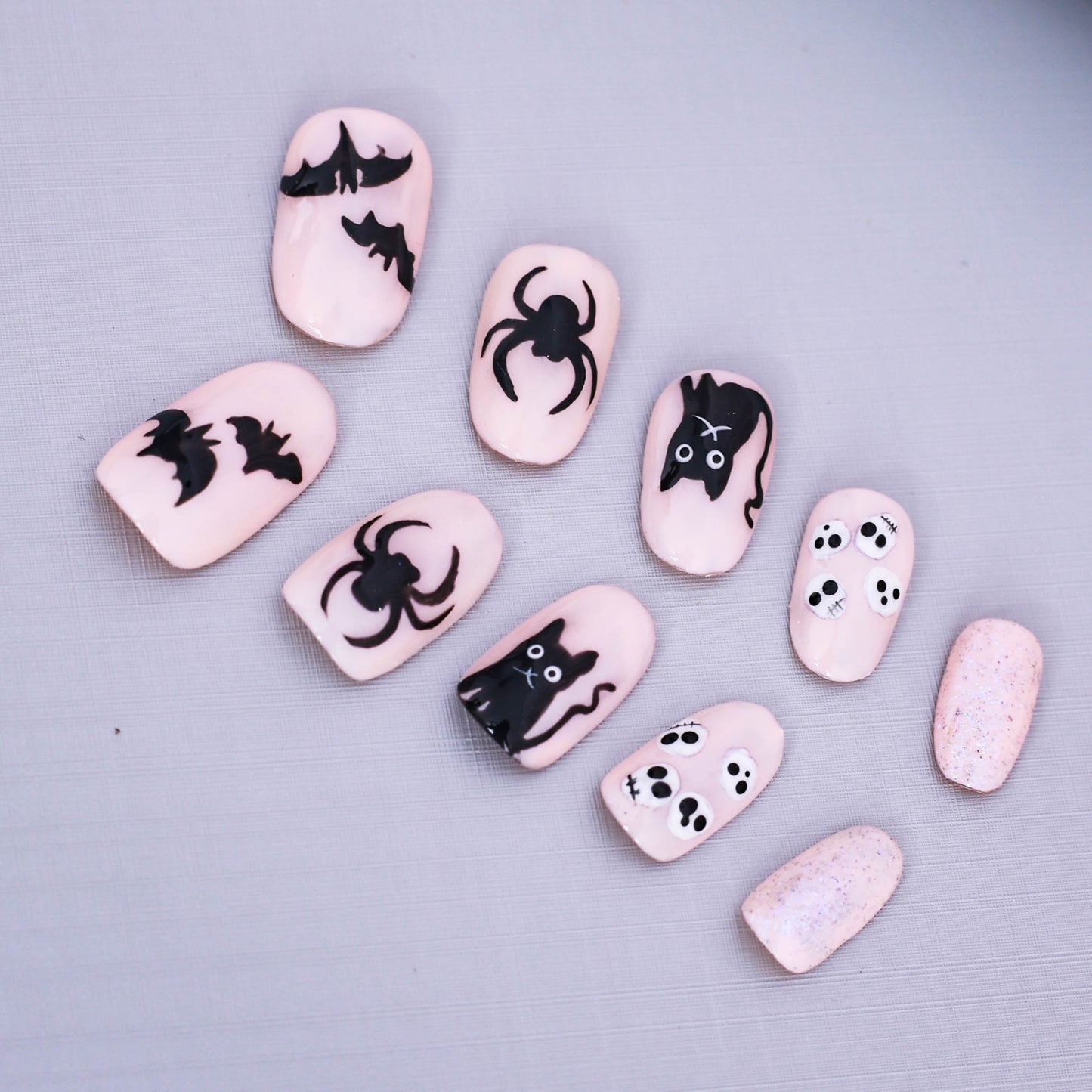 Kawaii Spooktacular Press On Nail