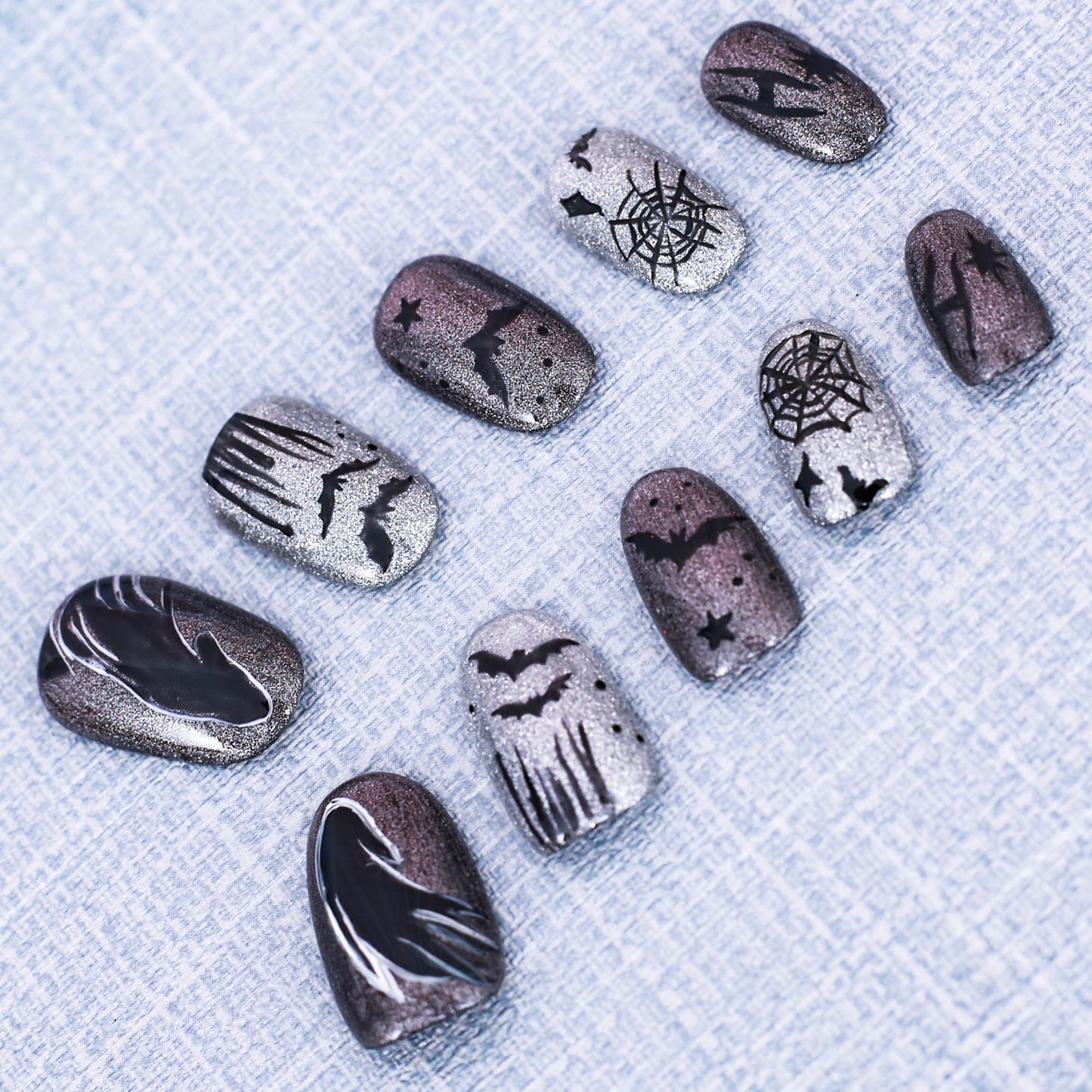 Midnight Shadows Press On Nail