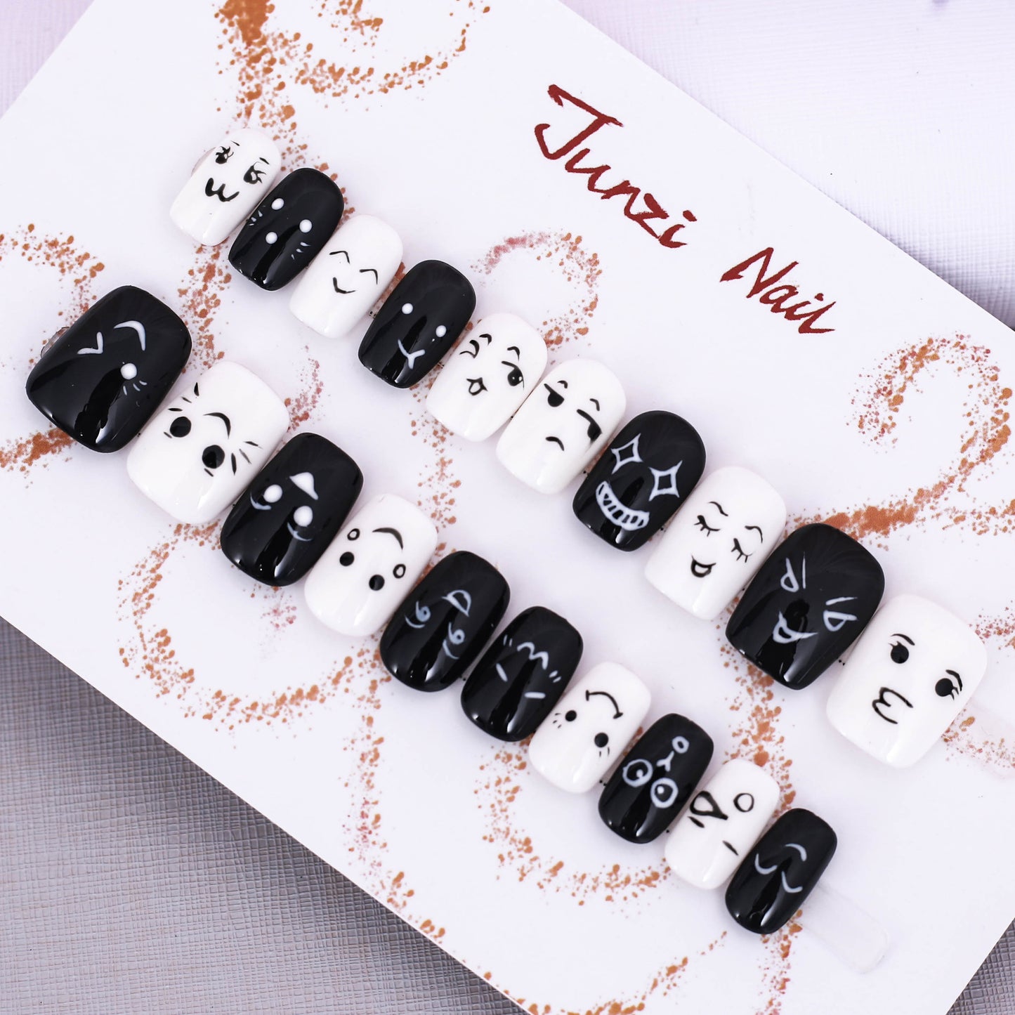Emo-Expression Press On Nail