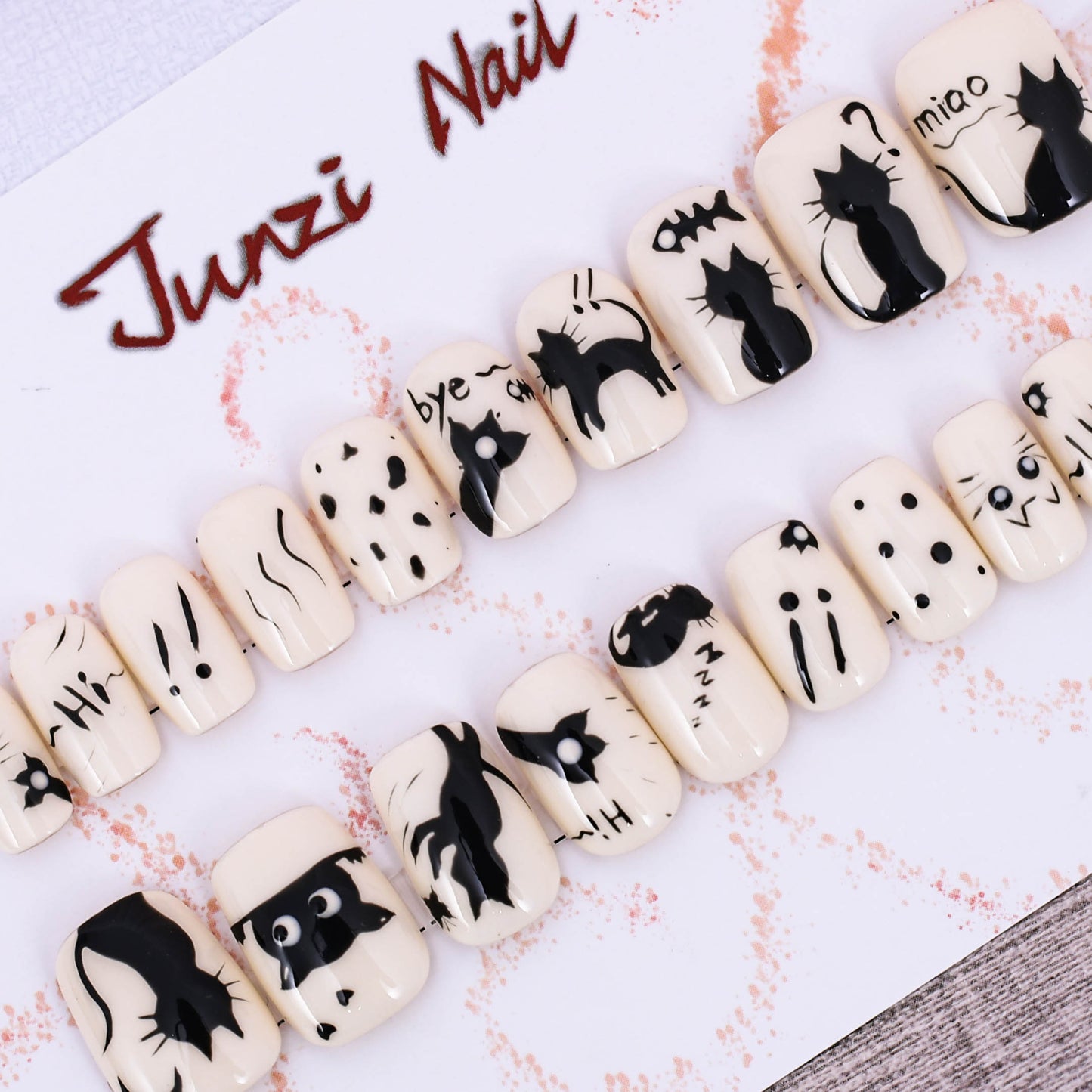 Neko Kawaii Paws Press On Nail