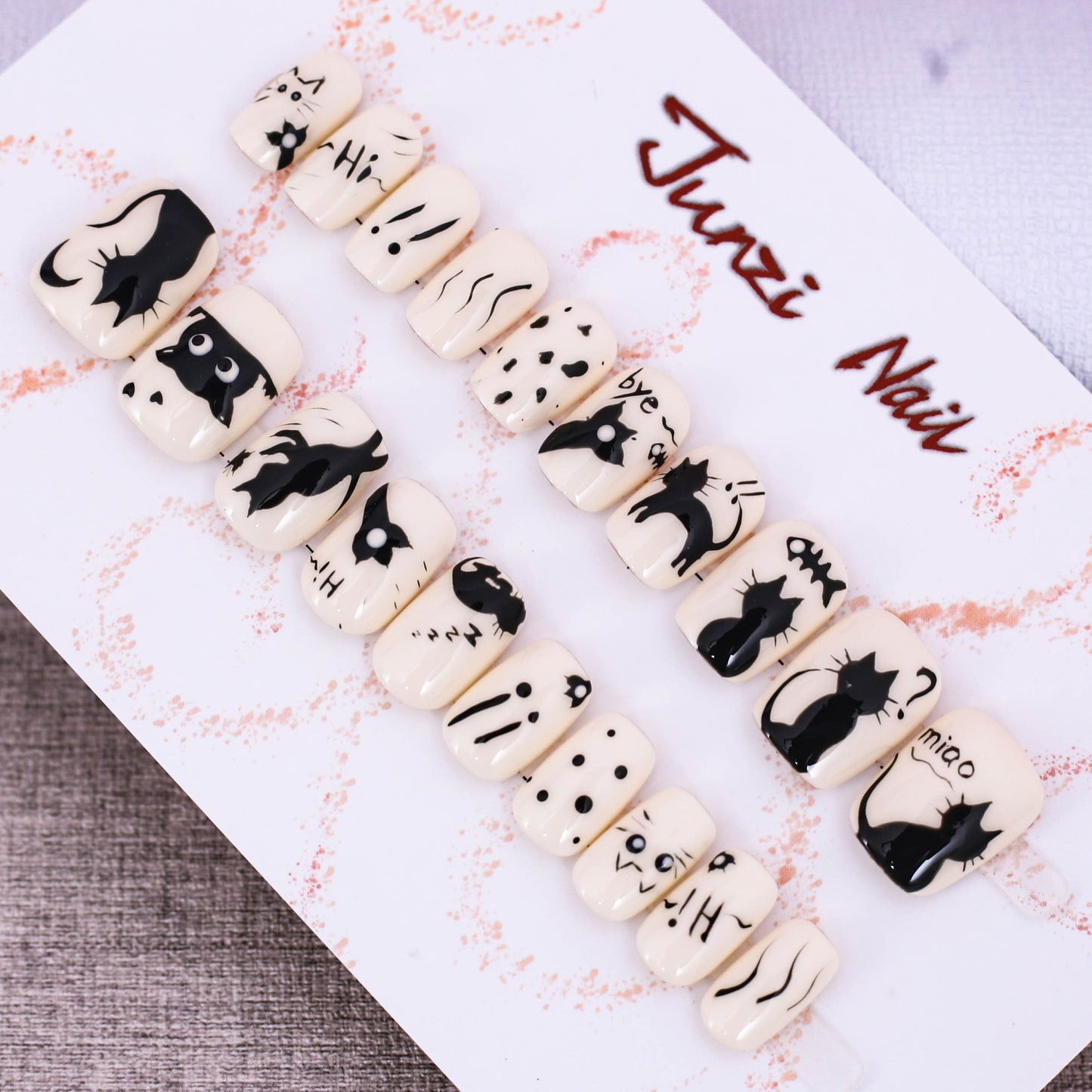 Neko Kawaii Paws Press On Nail