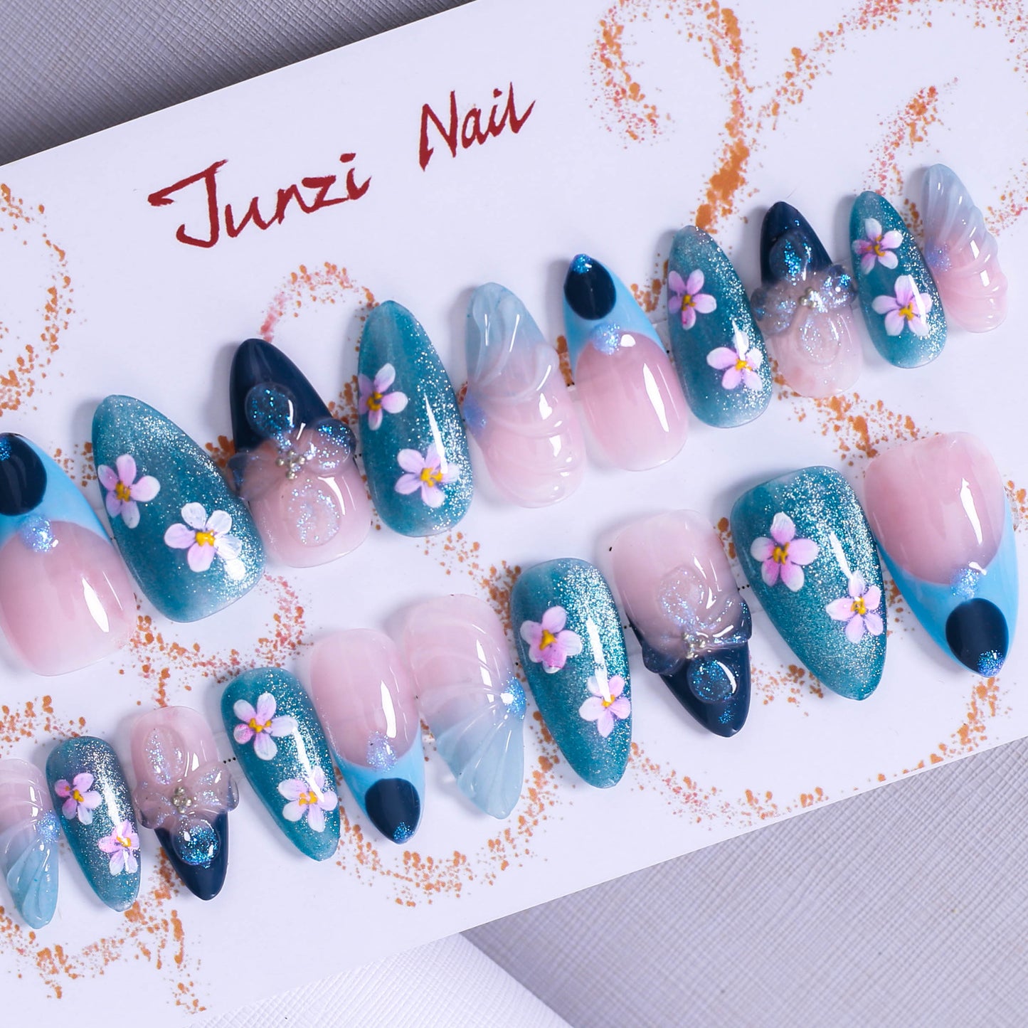 Floral Spring Dream Press On Nail